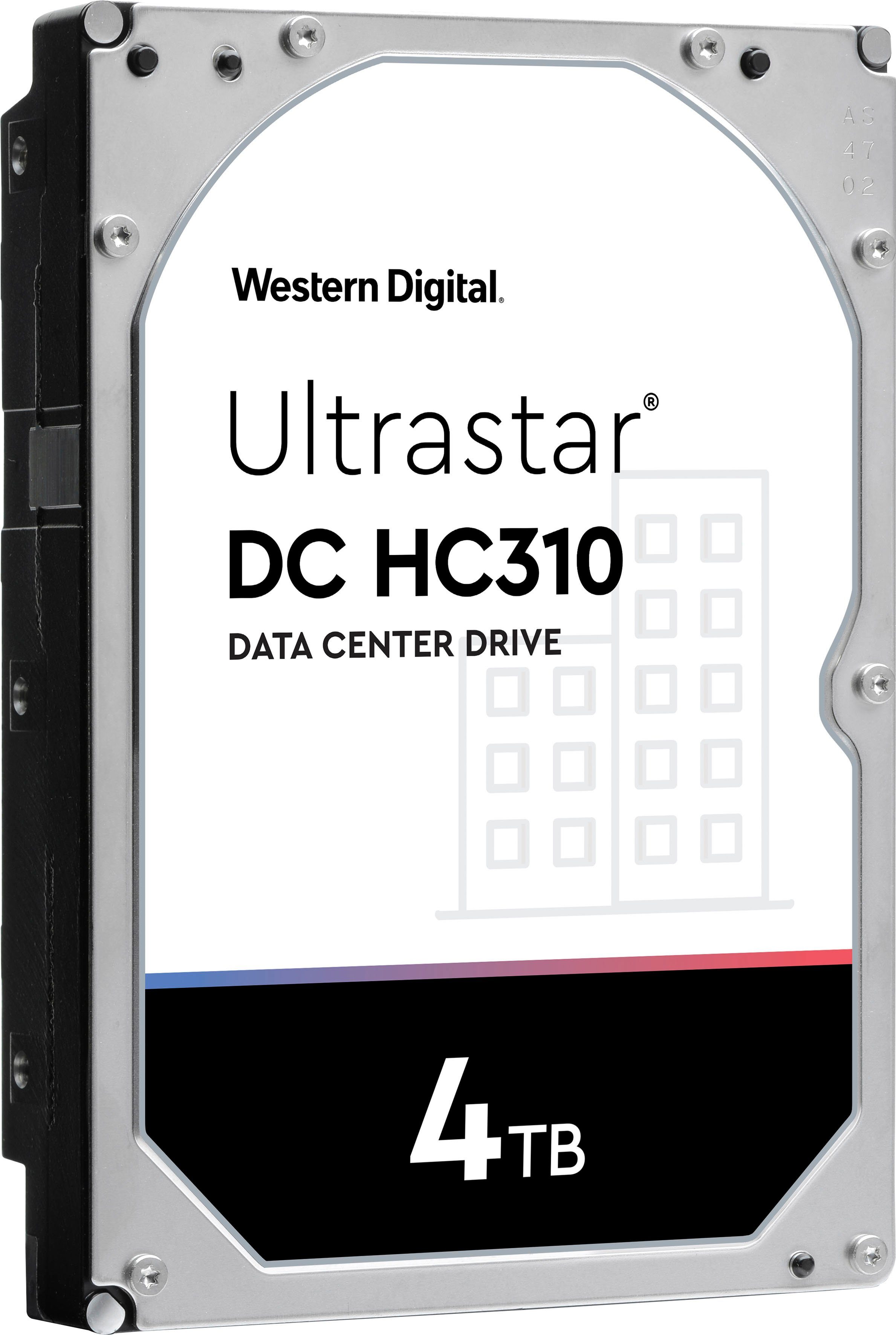 Western Digital Ultrastar DC HC310 4TB 512e HDD-Festplatte (4 TB) 3,5", Bulk