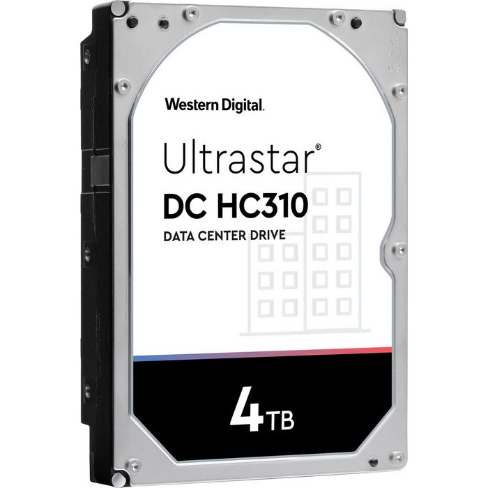 Western Digital Ultrastar DC HC310 4TB 512e HDD-Festplatte (4 TB) 3 5" Bulk