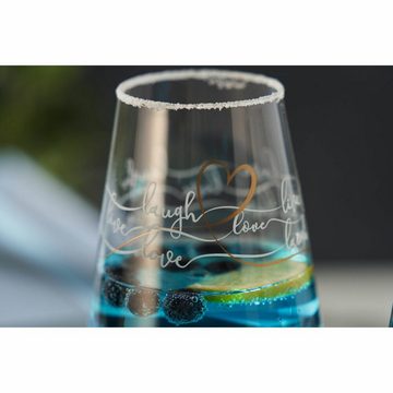 LEONARDO Weinglas 2er Set Presente Happy 560 ml, Kristallglas