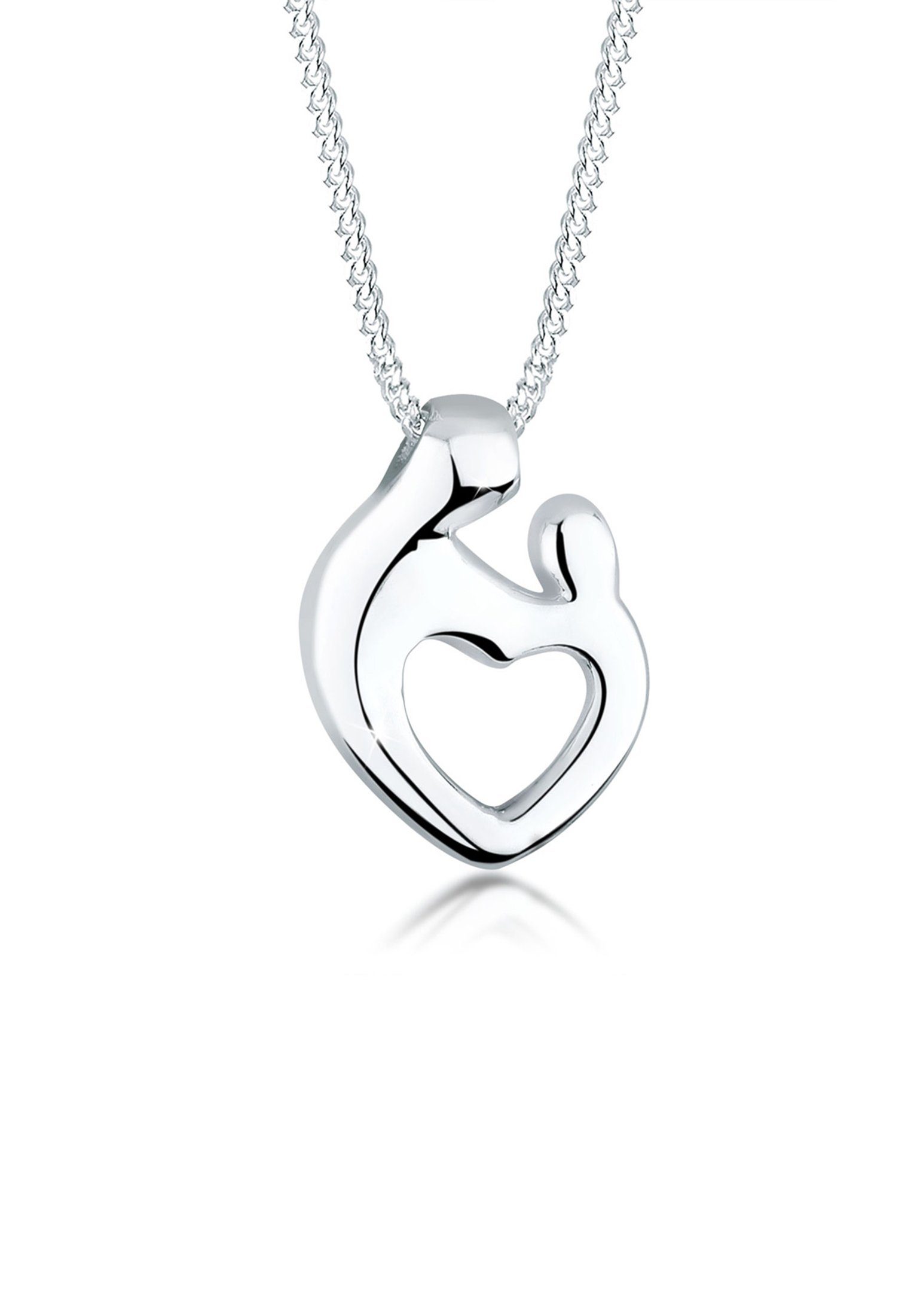 Elli Kette Mit Anhanger Mutter Kind Herz 925 Silber Herz Online Kaufen Otto