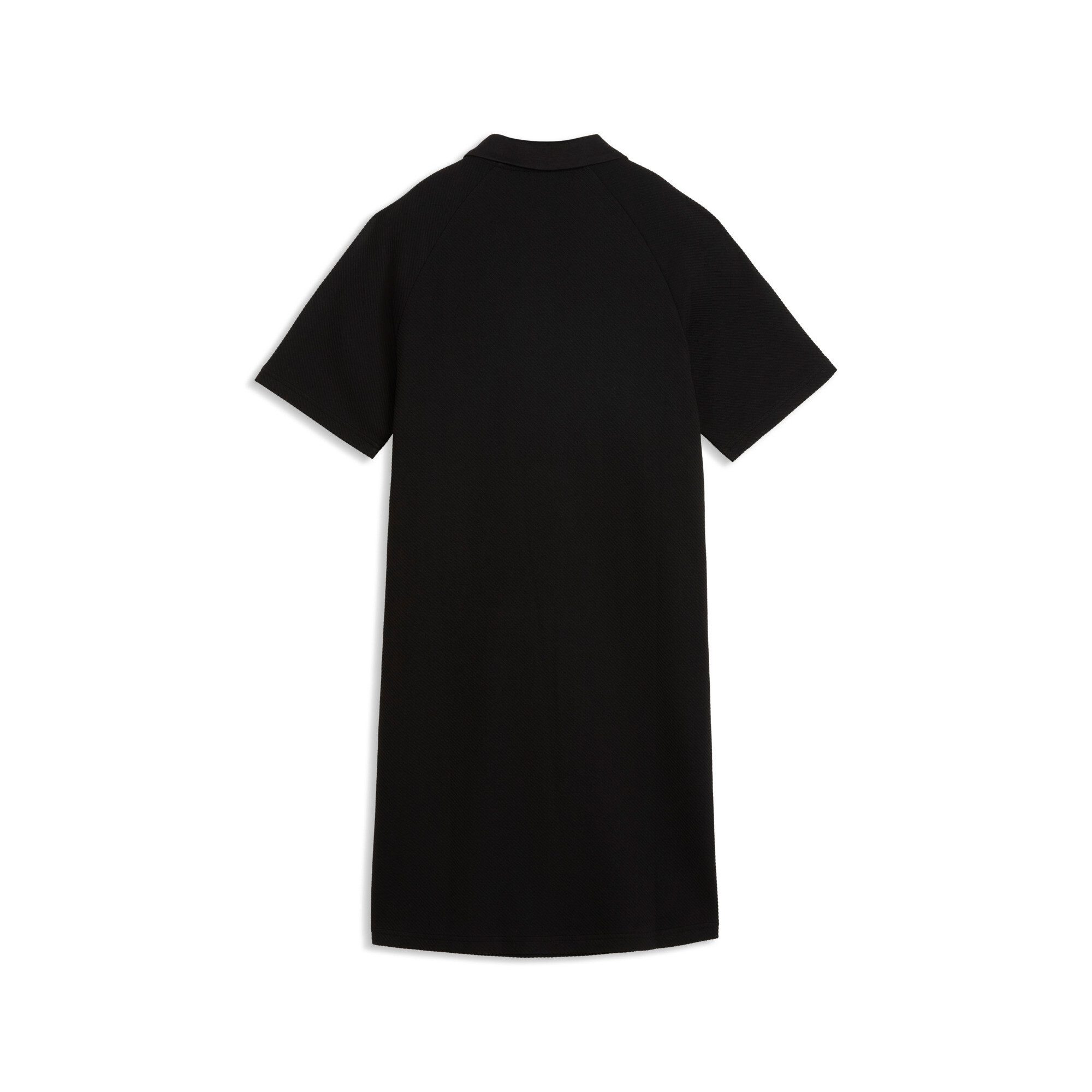 PUMA Sweatrock CLASS POLO DRESS unifarbenes Design, kniebedeckende Länge, aus Baumwollmischung