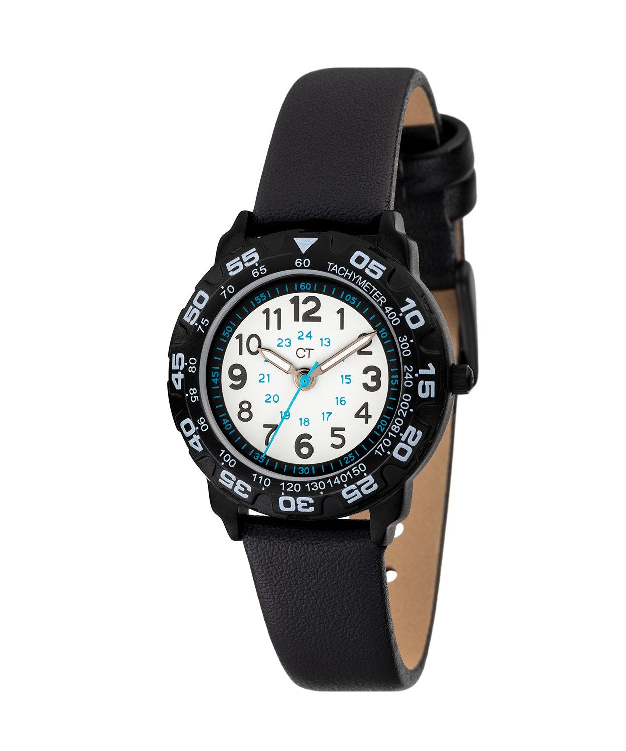 COOL TIME Quarzuhr The Cool Classic Black CT-0012-LQ, Armbanduhr, Kinderuhr, Junge, analog
