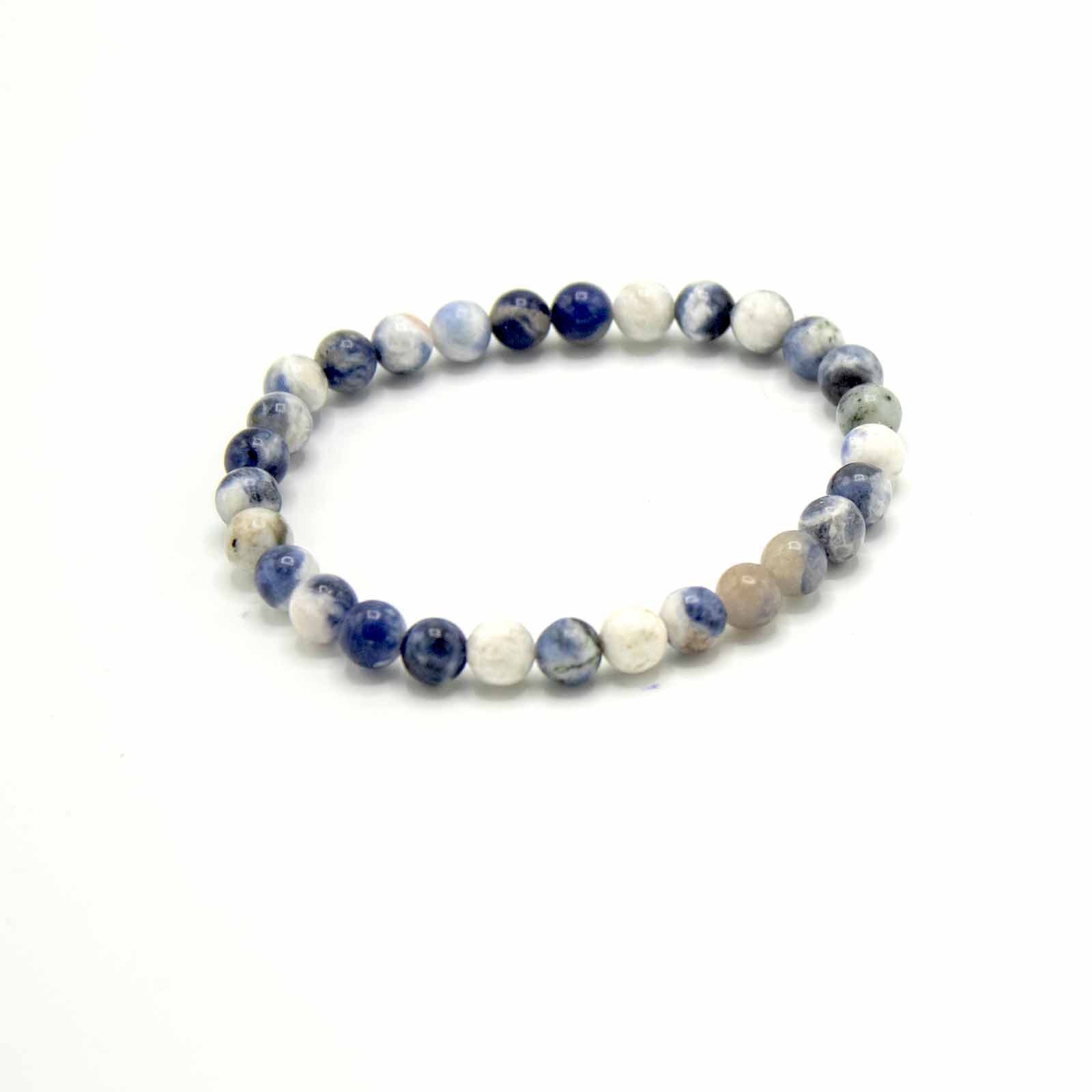 Bali-Homedecor Armband Edelstein-Manifestationen-Armband- Sodalith – Wahrhe günstig online kaufen