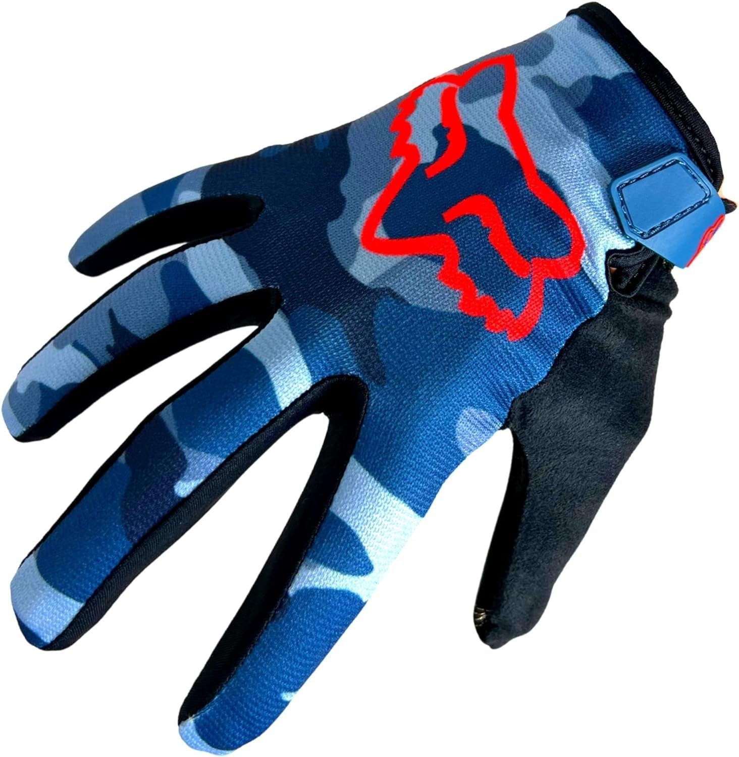 Fox Racing Ranger Camo Glove Blau Fox Handschuhe Motorradhandschuhe