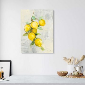 Posterlounge XXL-Wandbild Julia Purinton, Zitronen, Küche Malerei