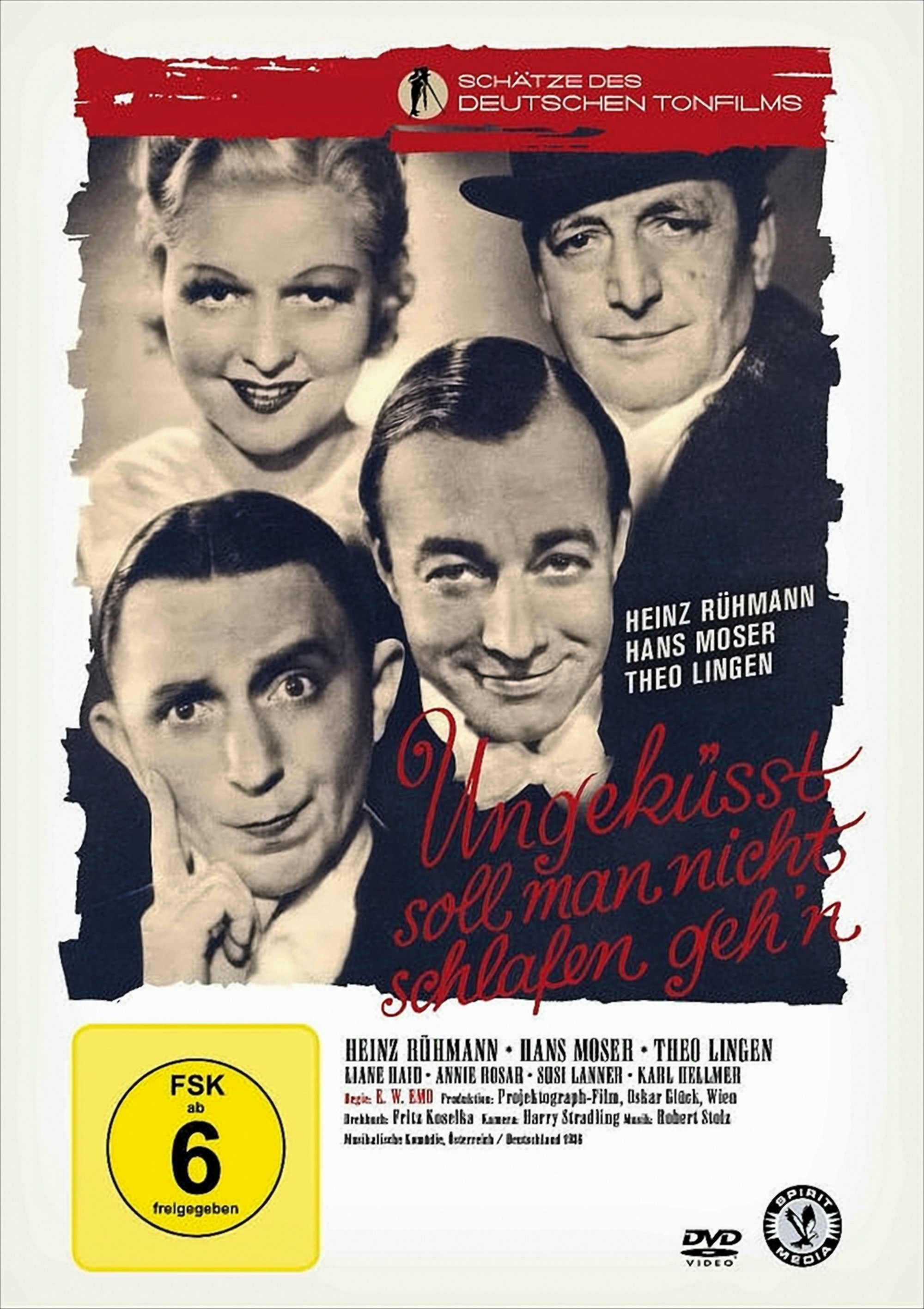 PLAION DVD Ungeküßt soll man nicht schlafen geh'n (Heinz Rühmann)