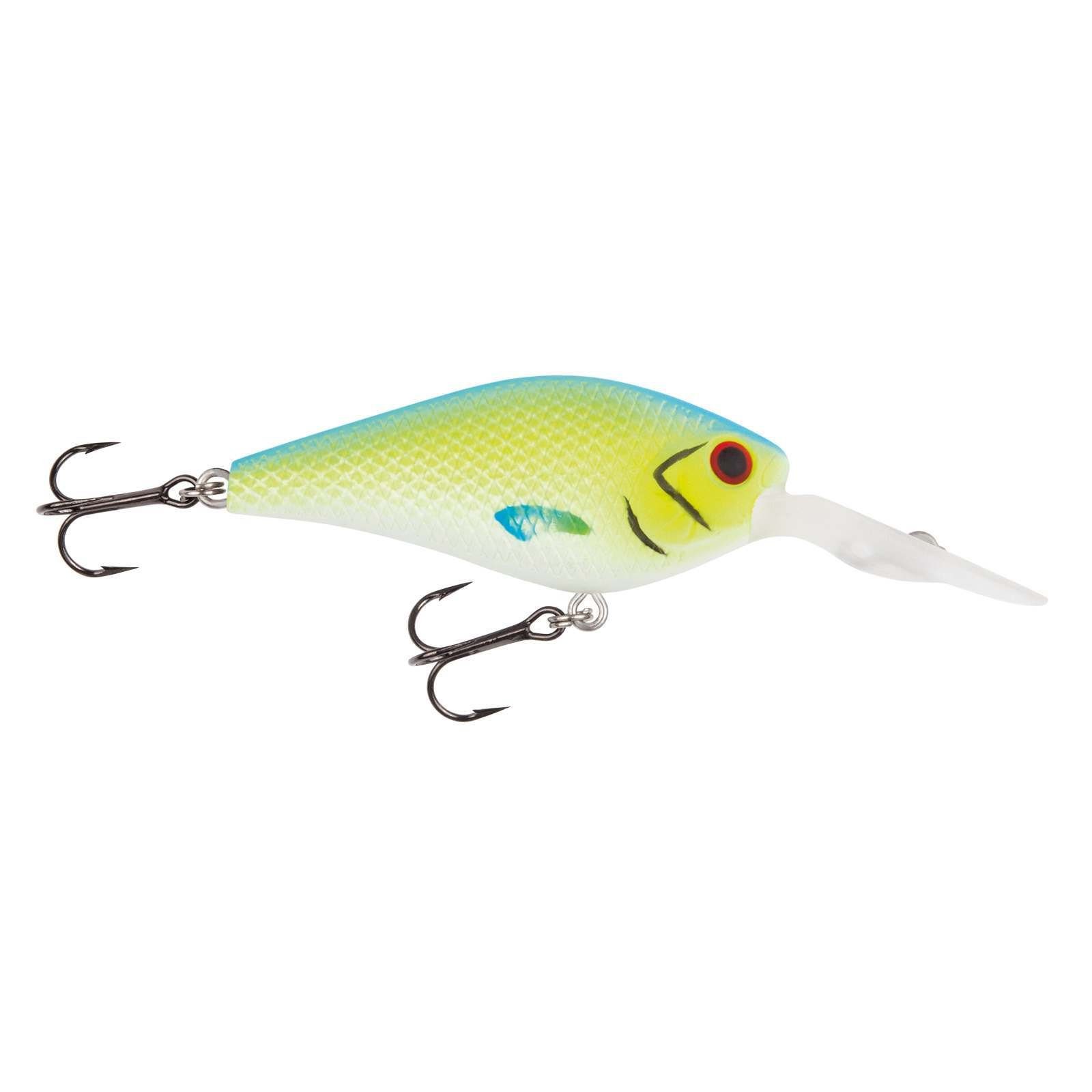 Jackson Fishing Kunstköder, Jackson Barschwobbler 6.0 Blue Chartreuse Wobbler Barschangeln