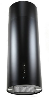 GURARI Wandhaube GCH V 380 36 BL PRIME+Umluft, Säulen Dunstabzugshaube 36 cm,1000m³/h,Inkl.Umluftset