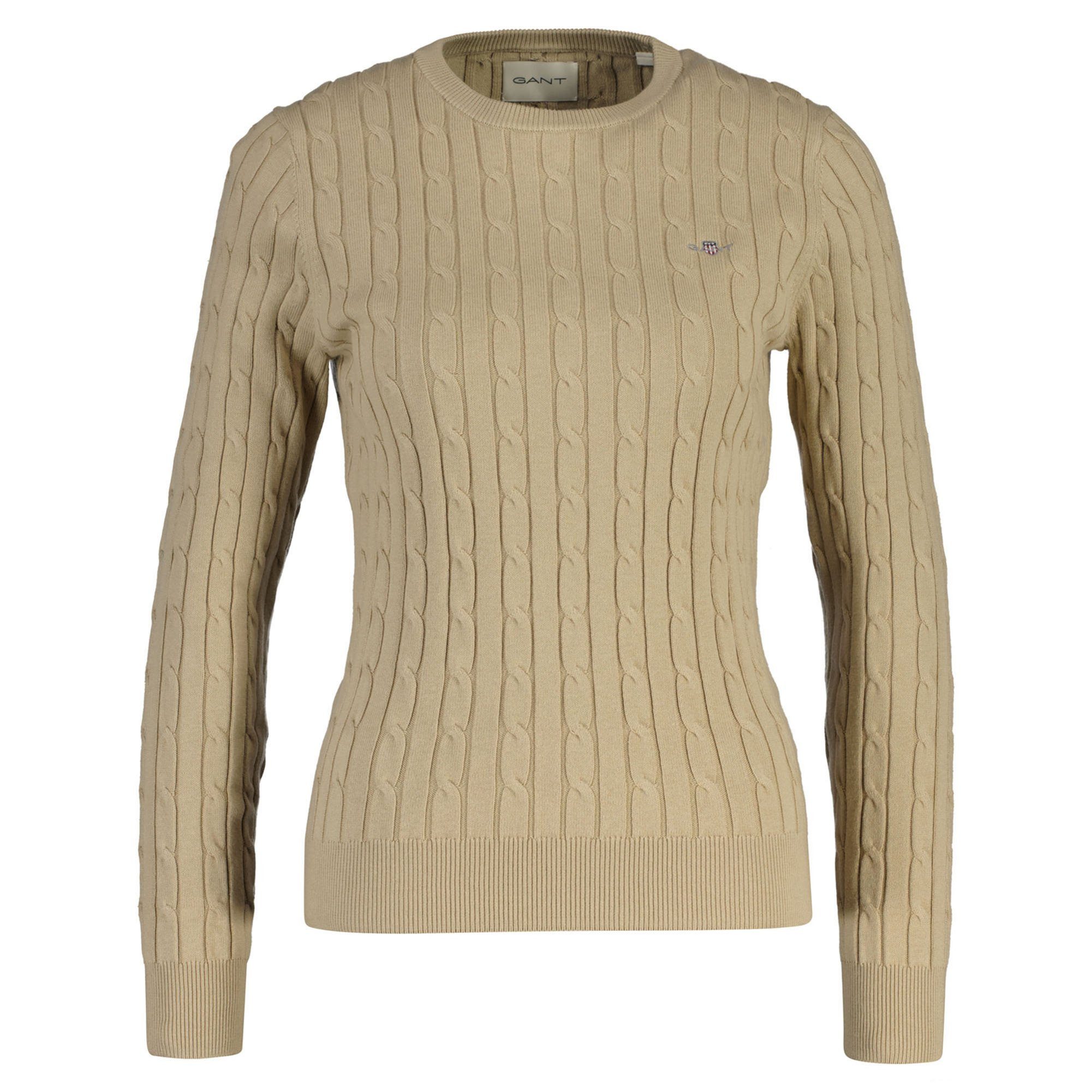 Gant Sweater Damen Strickpullover Baumwolle günstig online kaufen