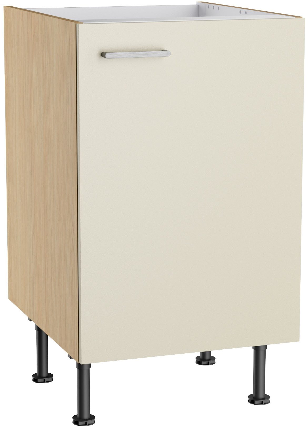 KOCHSTATION Spülenschrank KS-Lucy Breite 50 cm, mit 1 Tür, höhenverstellbare Füße, Soft-Close