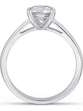 CHRIST Diamantring CHRIST Damen-Damenring 950er Platin 1 Diamant