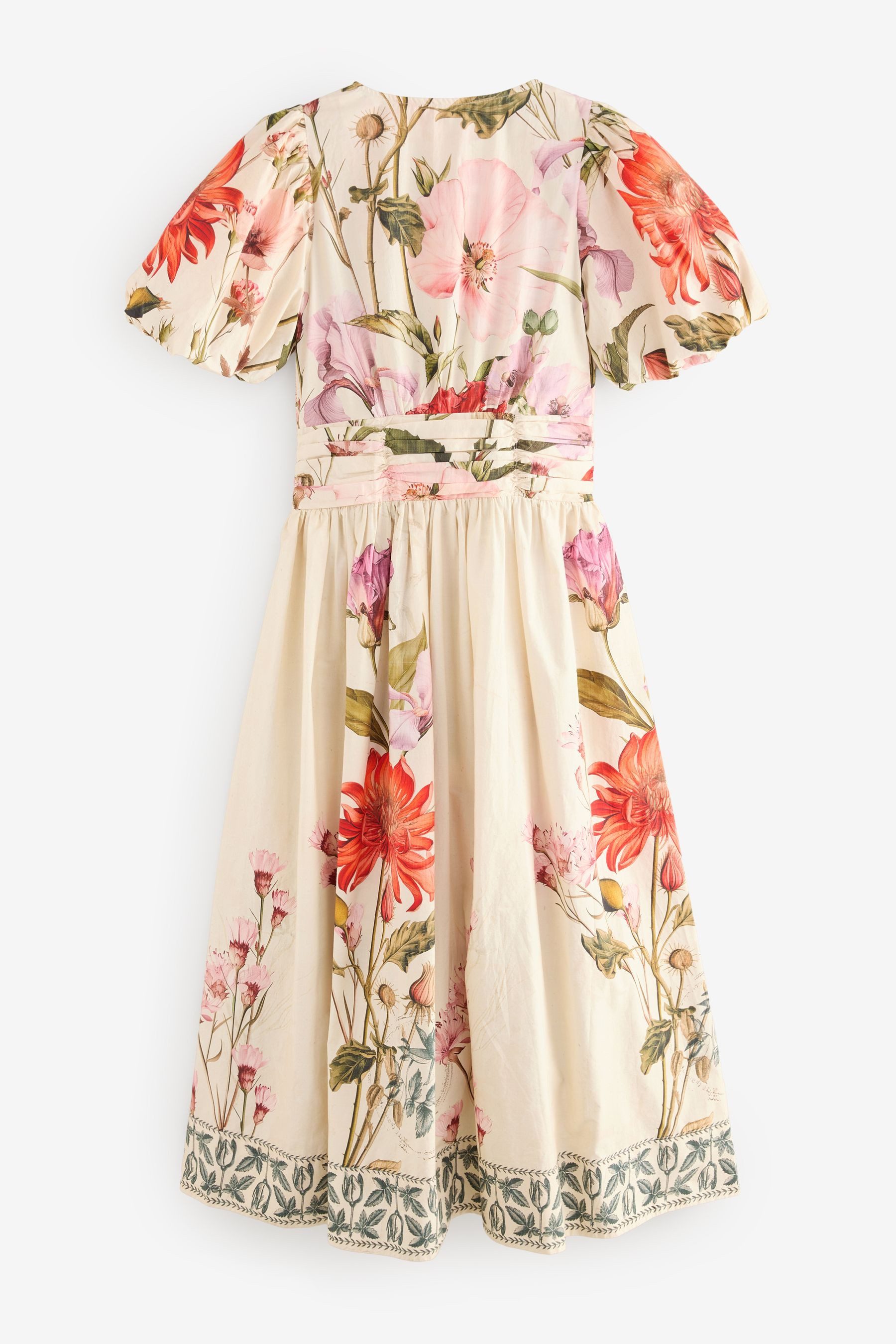 Next Maxikleid Festliches Maxikleid mit Puffärmeln, günstig online kaufen