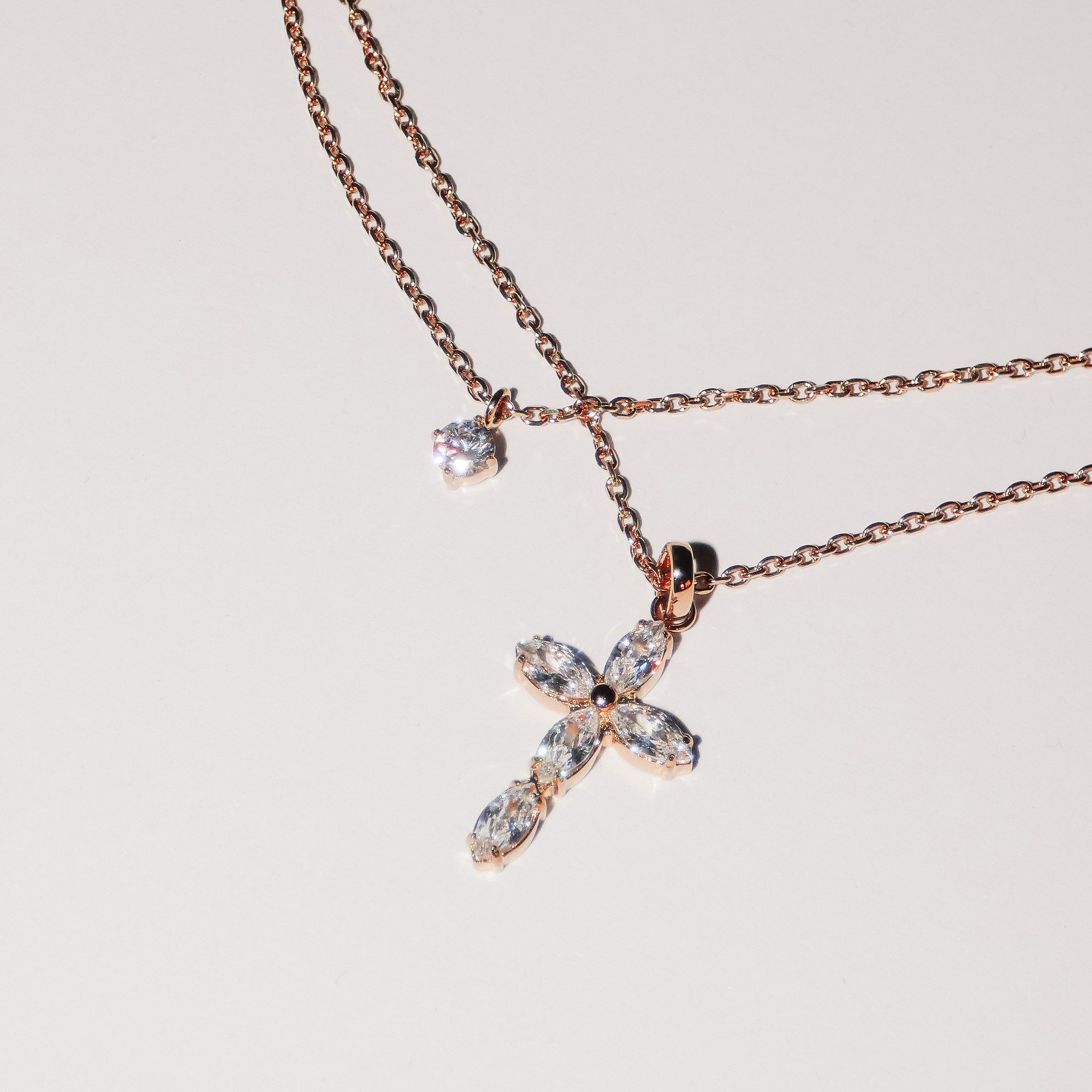 Tamaris Kette mit Anhänger Cross, Kreuz