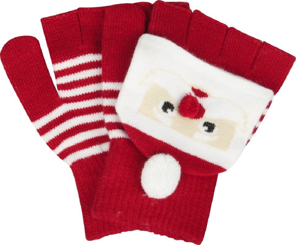 Capelli New Strickhandschuhe Handschuhe Top Weihnachtliche York Flip