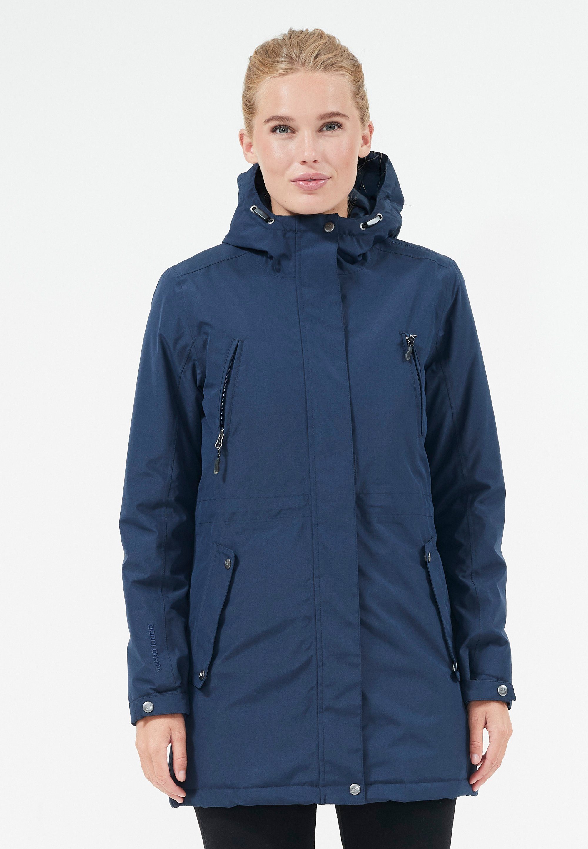 WHISTLER Parka Basta W Long W-PRO 10000 mit wasser- und winddichter Membran