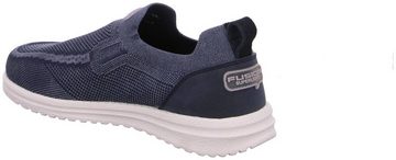 Fusion Fusion Evy Blue Washed Knit Slipper