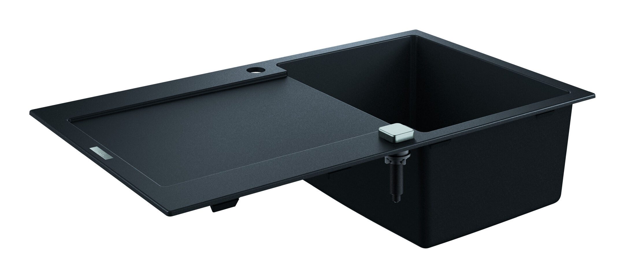 Grohe Küchenspüle K500, 50/86 cm, Einbauspüle mit Abtropffläche 860 x 500 mm