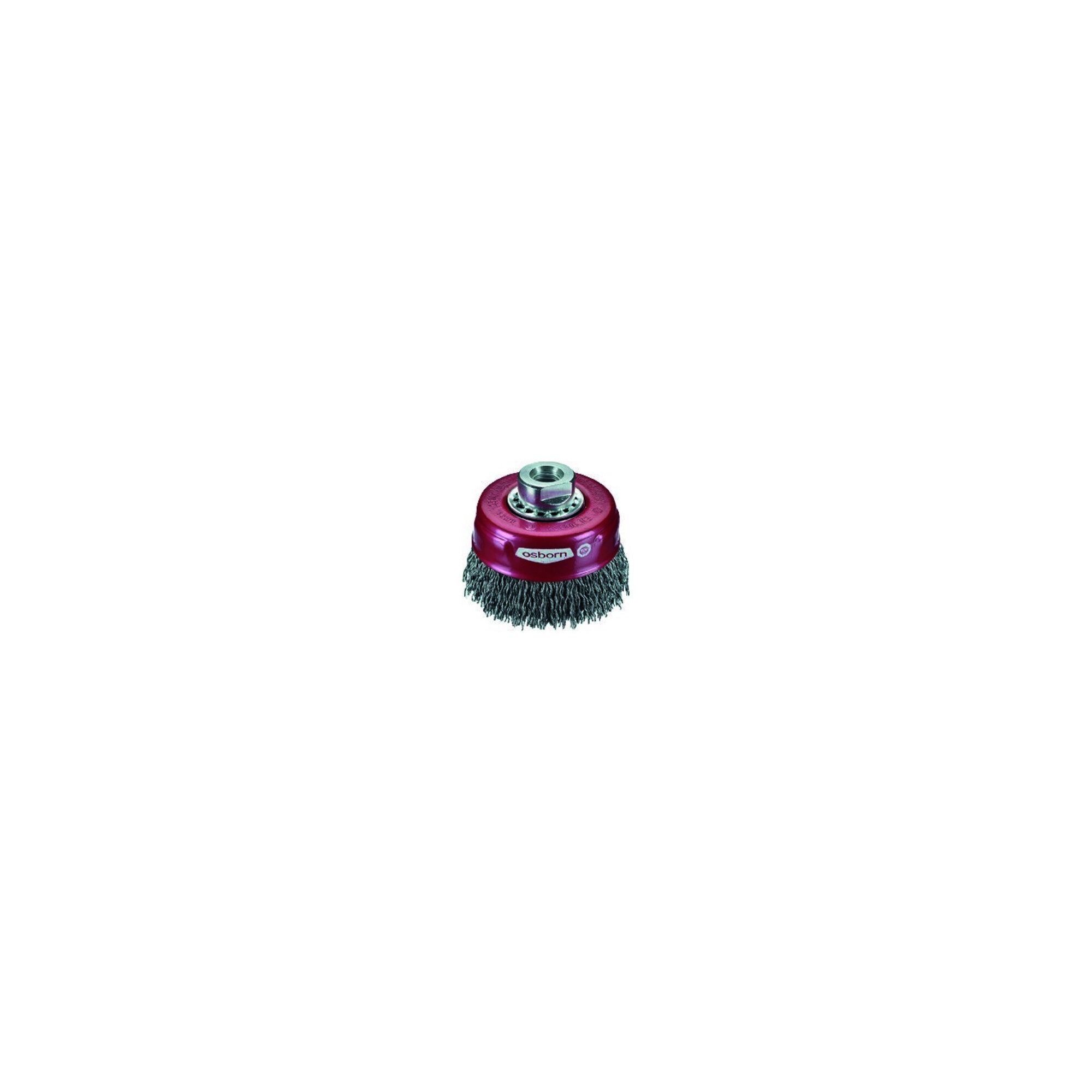 Osborn Osborn Topfbürste Xtreme Stahl 60x0,3mm gewellt