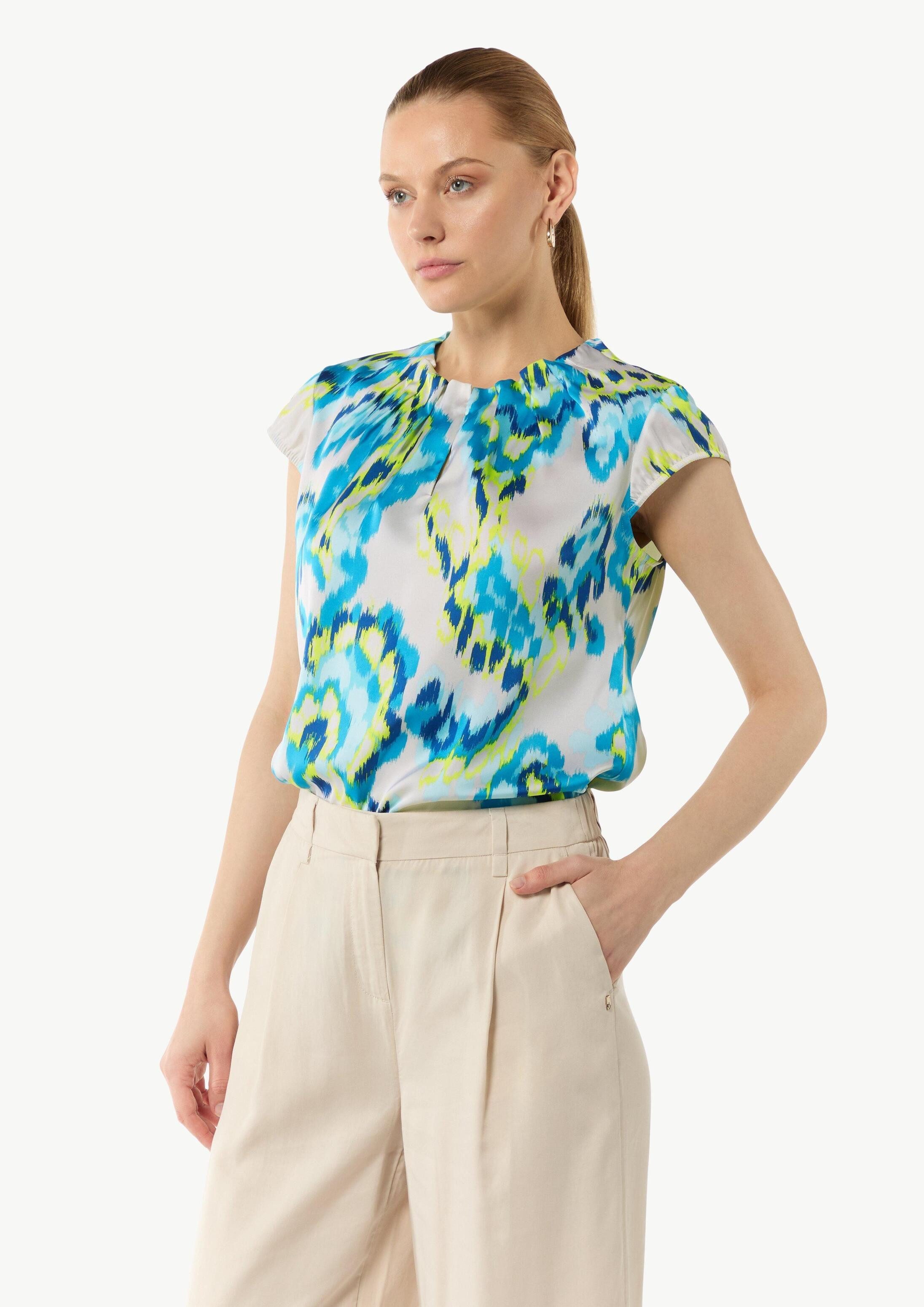 Kurzarmbluse Bluse