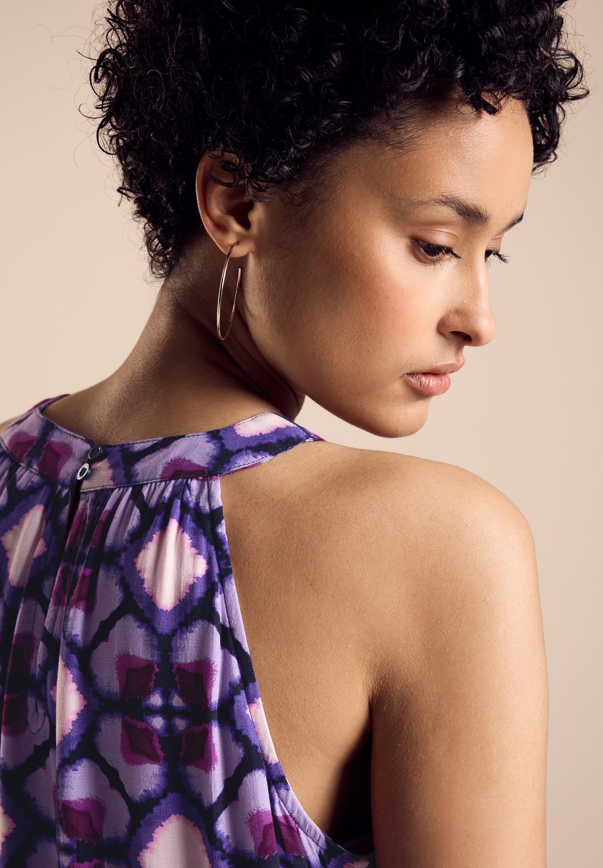STREET ONE Sommerkleid mit All-Over Print