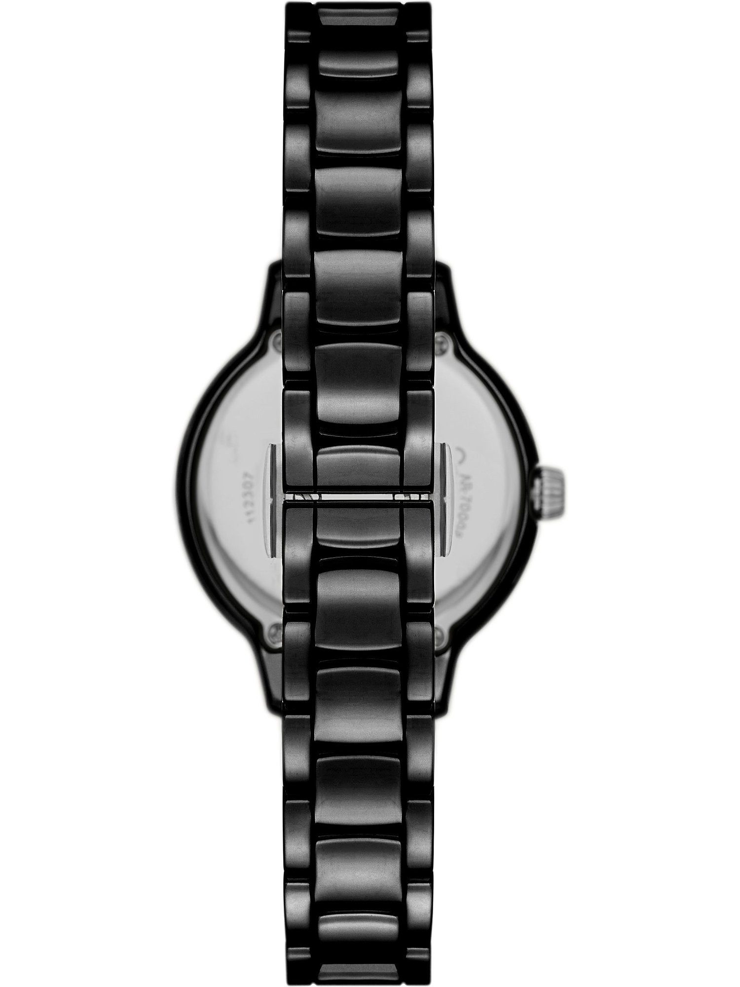 Emporio Armani Quarzuhr Emporio Armani Damen-Uhren Analog Quarz