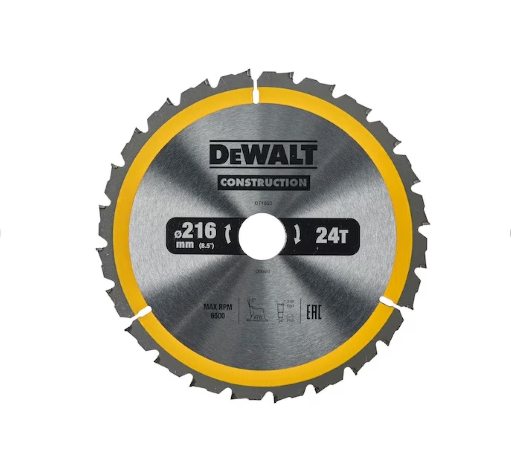 DeWalt Kreissägeblatt stationär (Set, 1-St), 216 günstig online kaufen