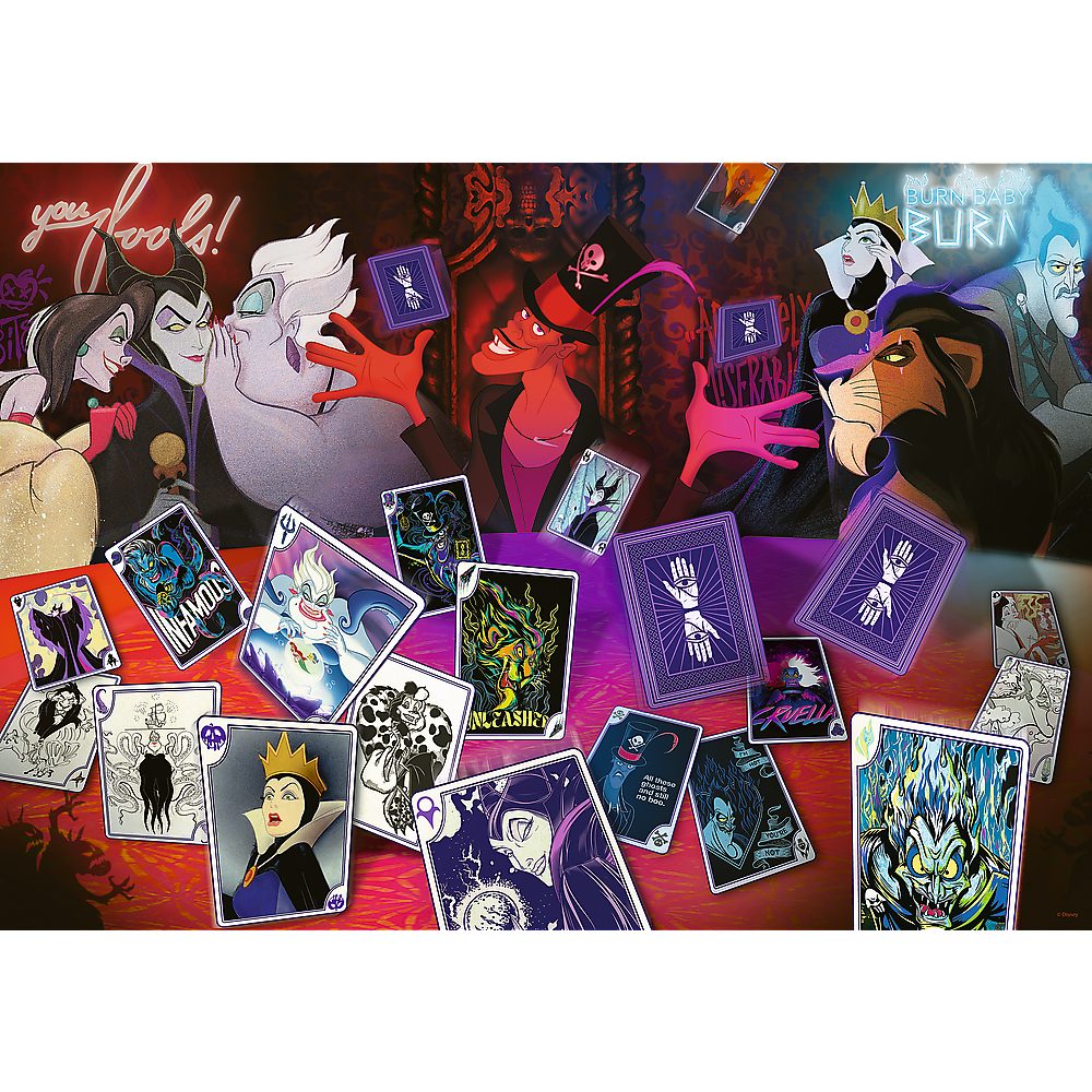 in Made Puzzleteile, Puzzle, Trefl Puzzle Disney Villains Europe Karten Nur gute