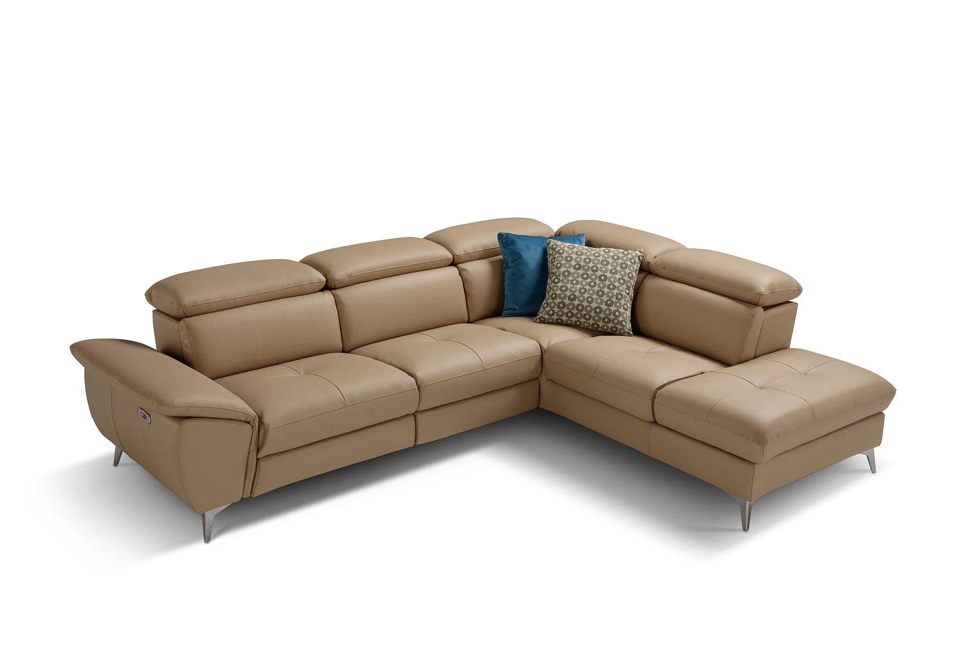 moebeloutlet.de Ecksofa Zürich Ledersofa, mit Relaxfunktion günstig online kaufen