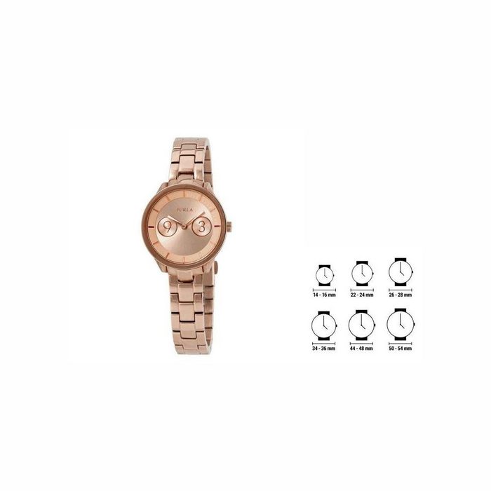 Furla Quarzuhr Edelstahl Armbanduhr Uhr Damen-Armbanduhr Uhr Furla R4253102518 31 mm