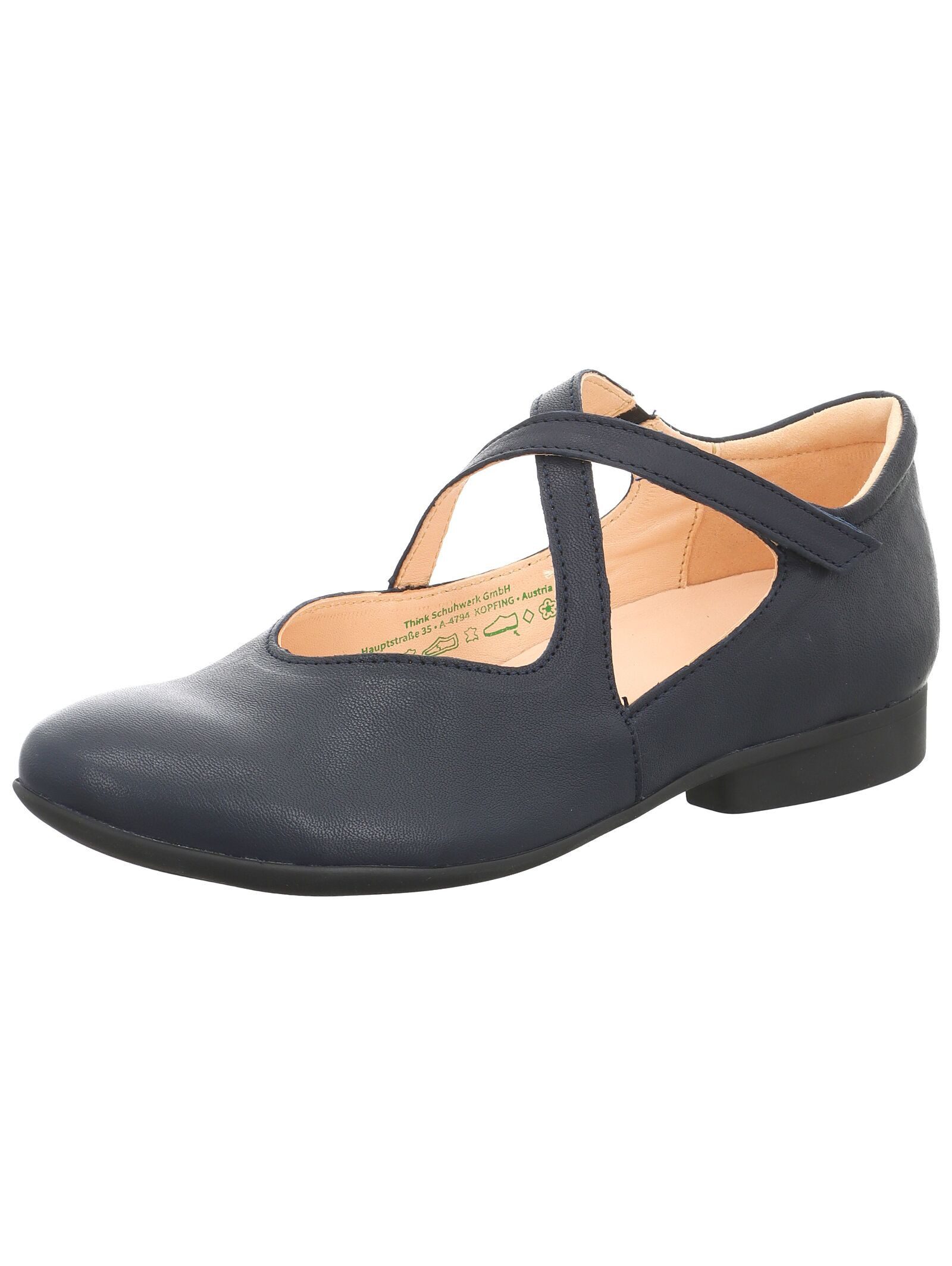 Think! Ballerinas Leder Riemchenballerina günstig online kaufen