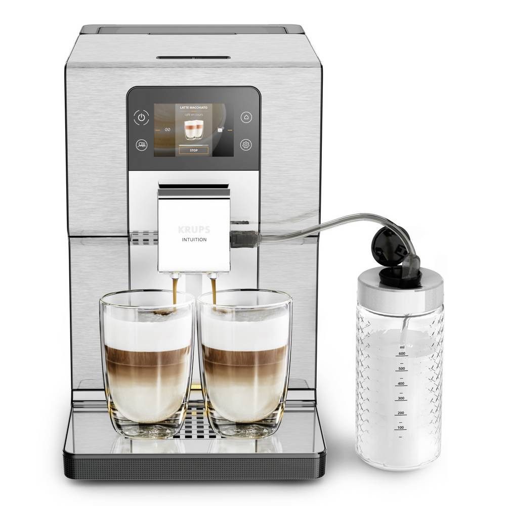 Krups Kaffeevollautomat, mit Milchbehälter
