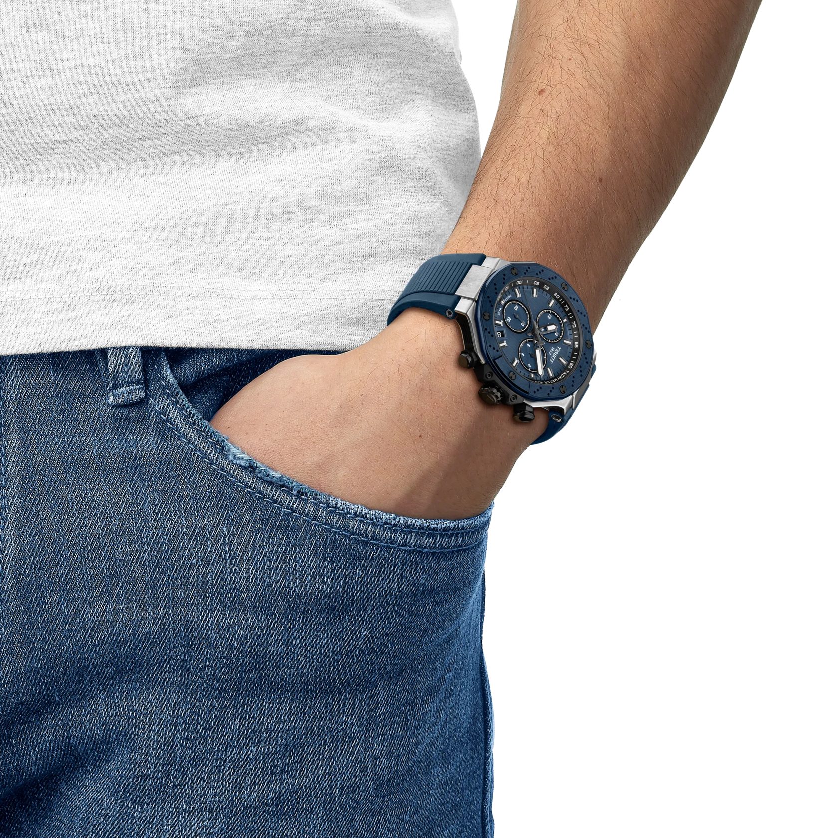Tissot Schweizer Uhr Herrenuhr Tissot T-Race Chronograph 45 mm günstig online kaufen