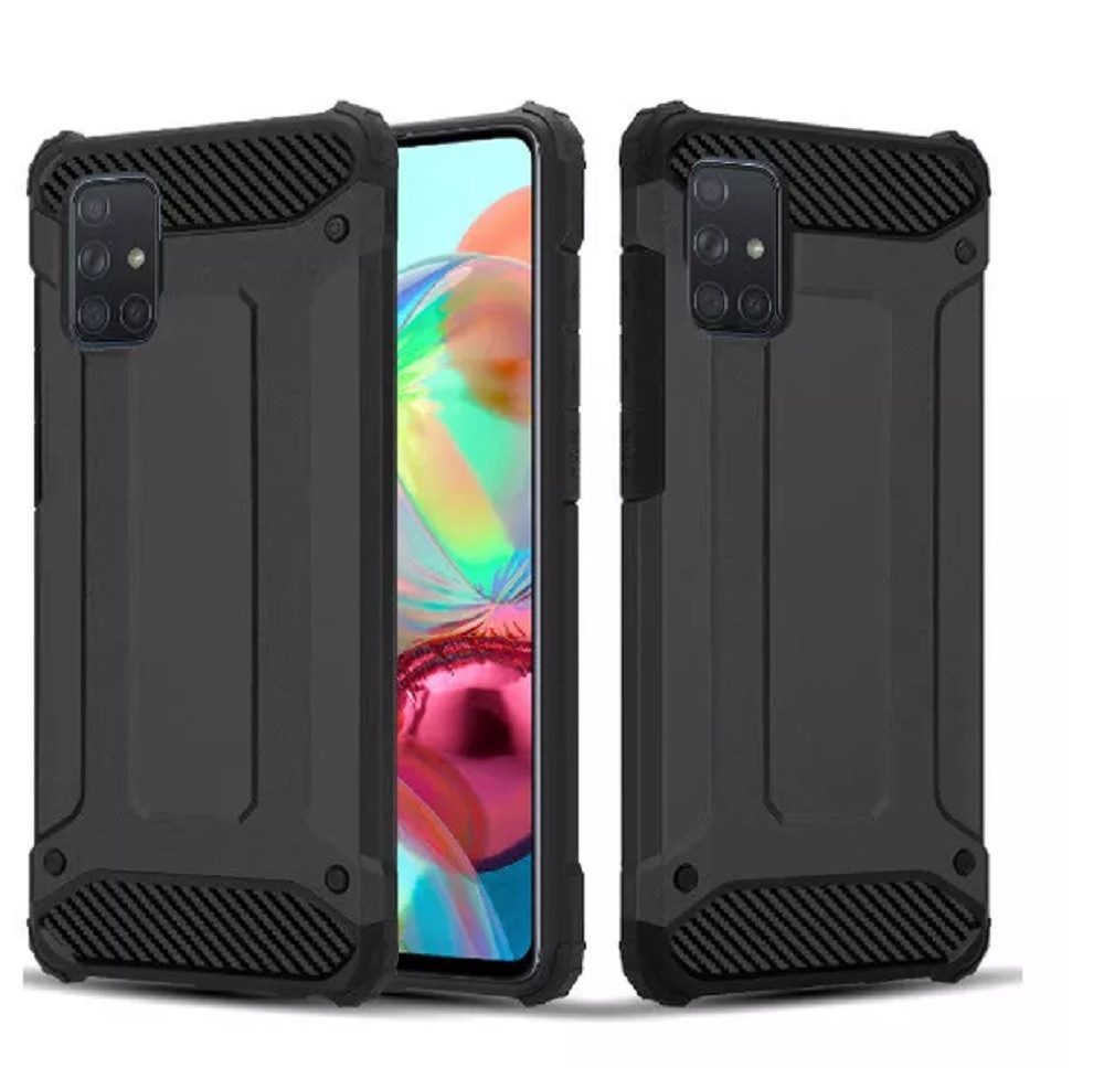 Wisam Smartphone-Hülle Wisam® Schutzhülle für Samsung Galaxy A21s 6,5" Panzer Hybrid Armor 16,51 cm (6,5 Zoll)
