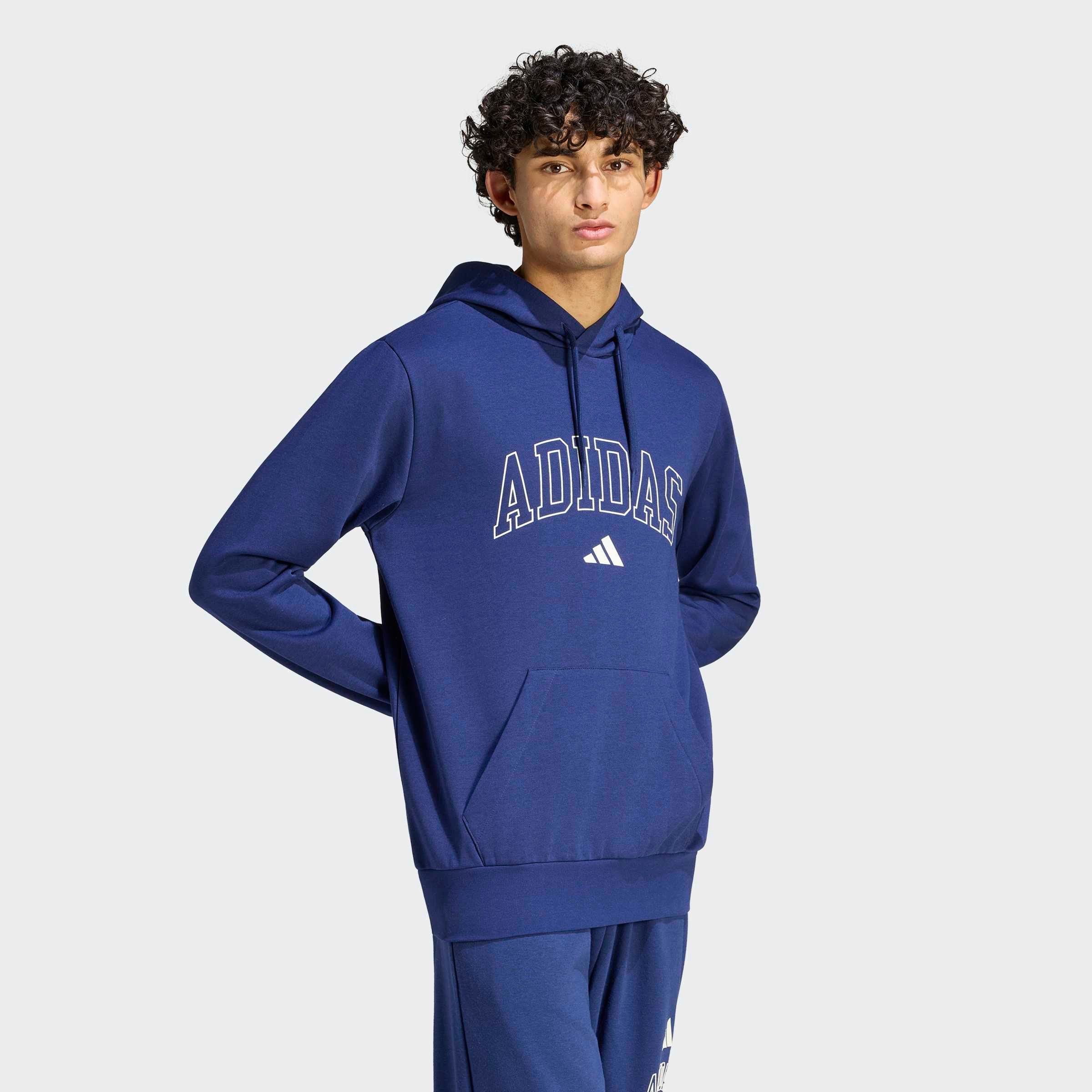 adidas Sportswear Kapuzensweatshirt M COLLEGIATE HD mit Kapuze und Kordel, in normaler Länge