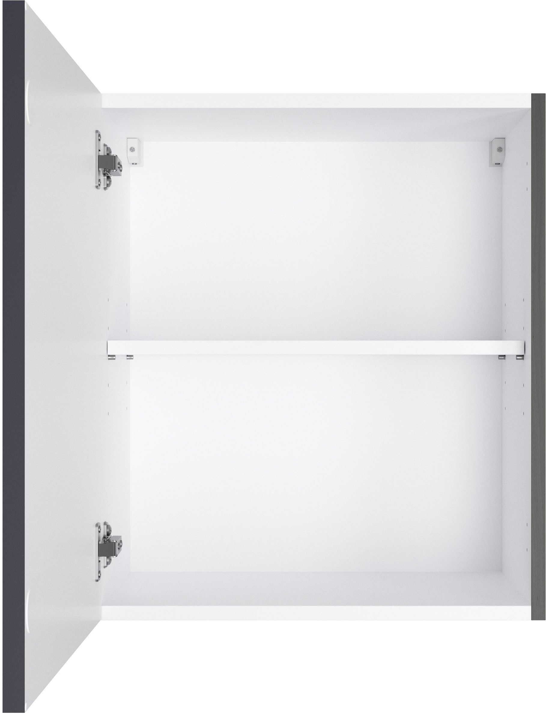 KOCHSTATION Hängeschrank KS-Milan Hängeschrank 50 cm, matte oder hochglänzende Fronten – Bild 3 von 5