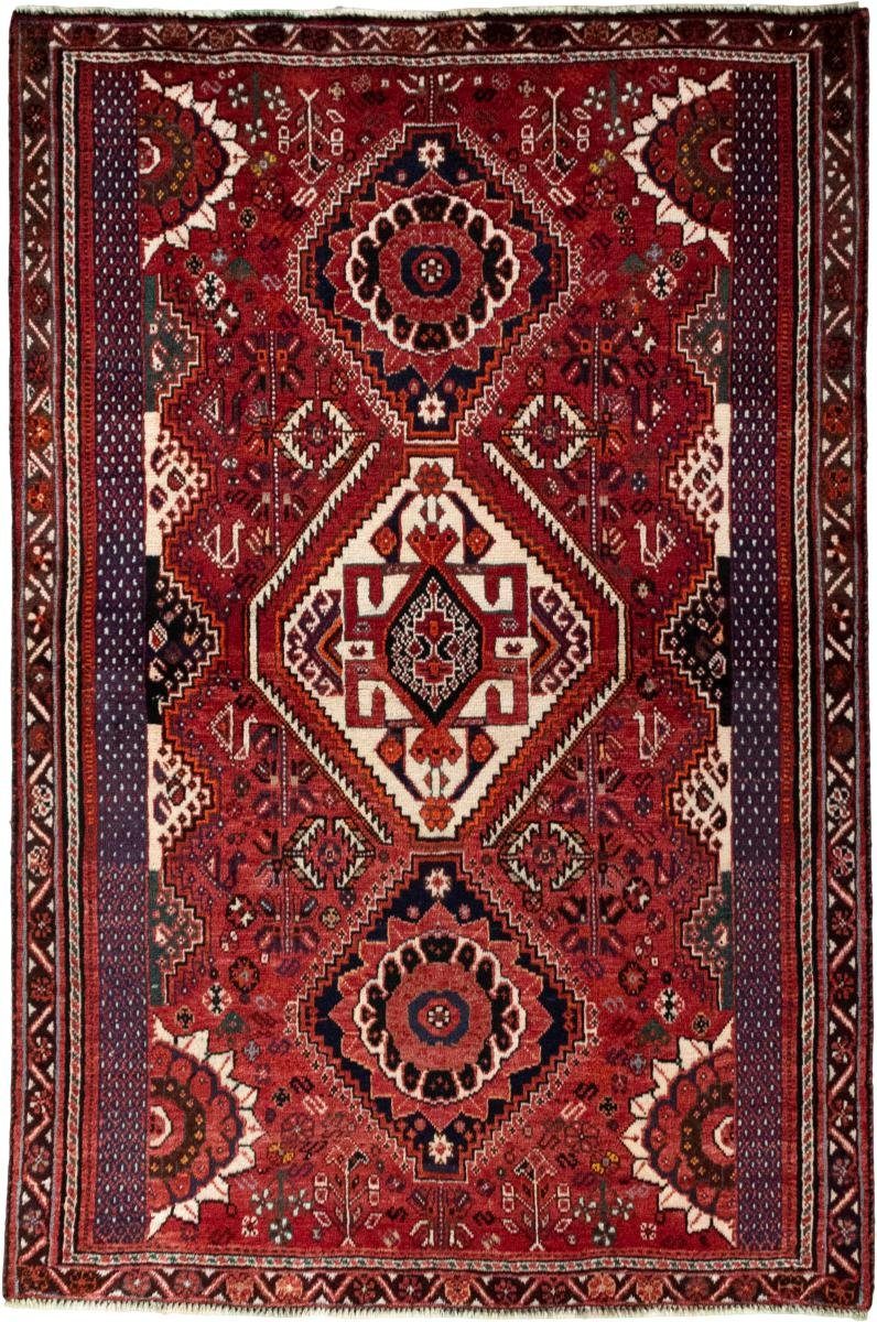Orientteppich Shiraz 114x171 10 rechteckig, Höhe: Orientteppich / Nain mm Handgeknüpfter Perserteppich, Trading