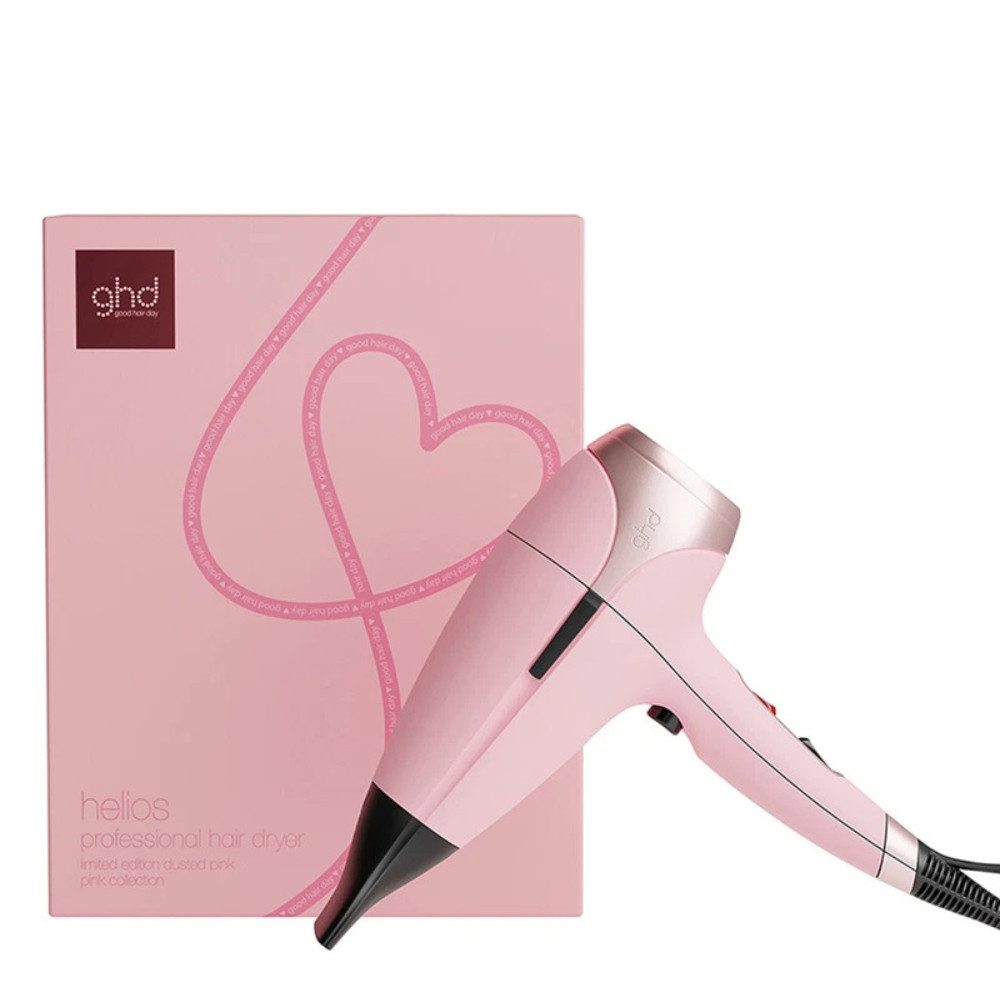 GHD Haartrockner helios Haartrockner – Dusted Pink Limited Edition, 2200 W, Professionelle Föhnleistung in pinkem Design