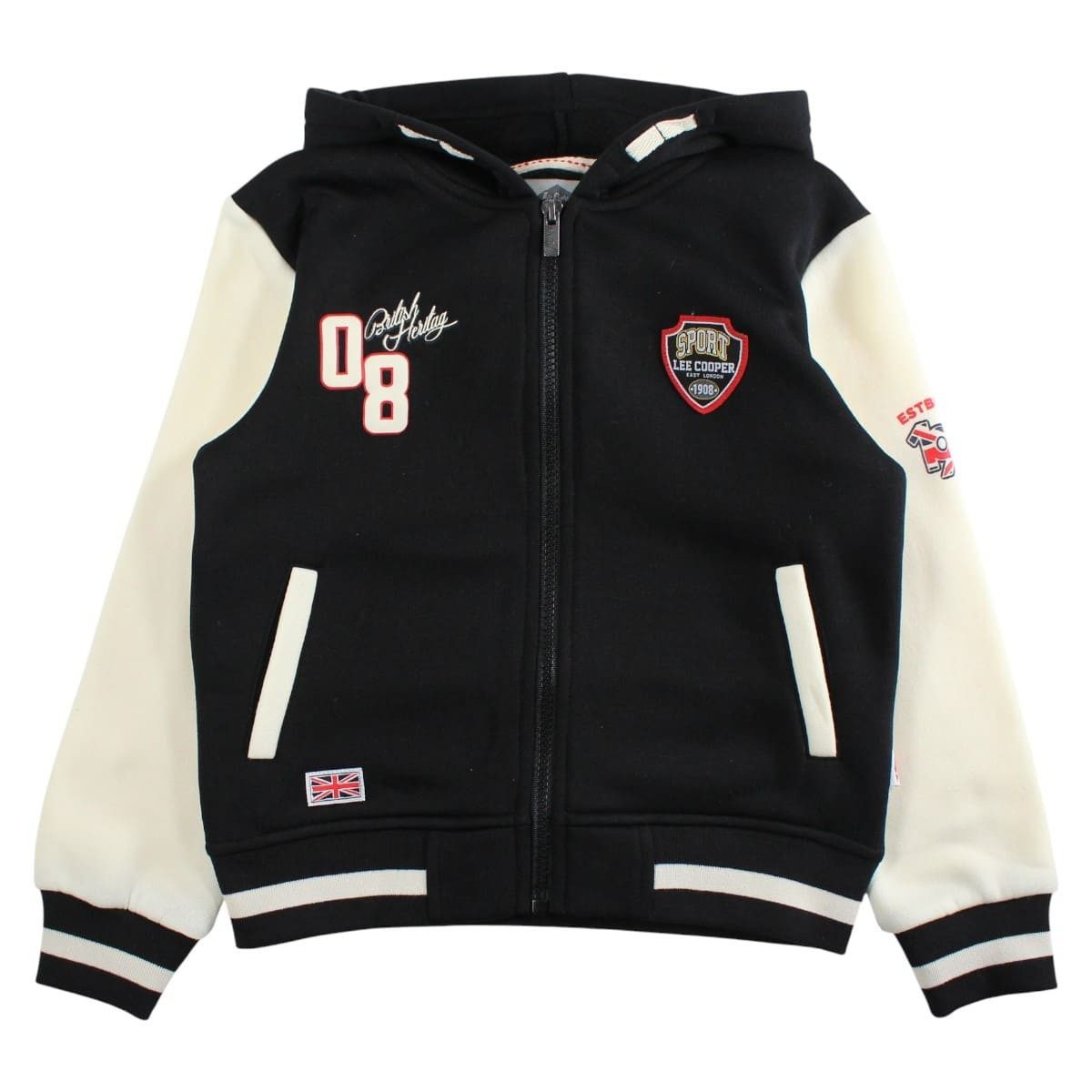 Collegejacke Lee Cooper Collegejacke Kinder – Warm & Cool mit Kapuze