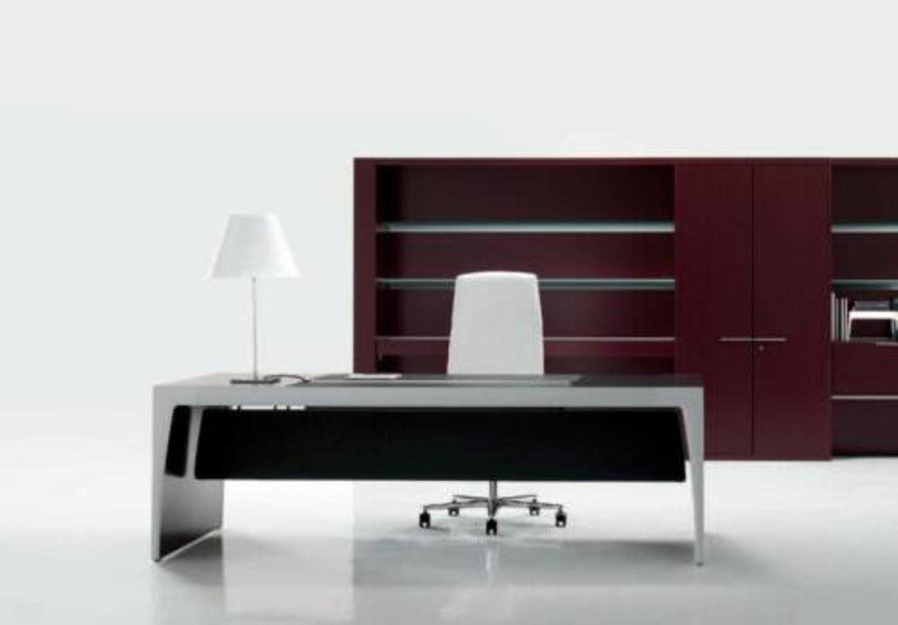 JVmoebel Schreibtisch, Tische Schreibtisch Italienische Tisch Schreibtische Computermöbel Braun | Schreibtische