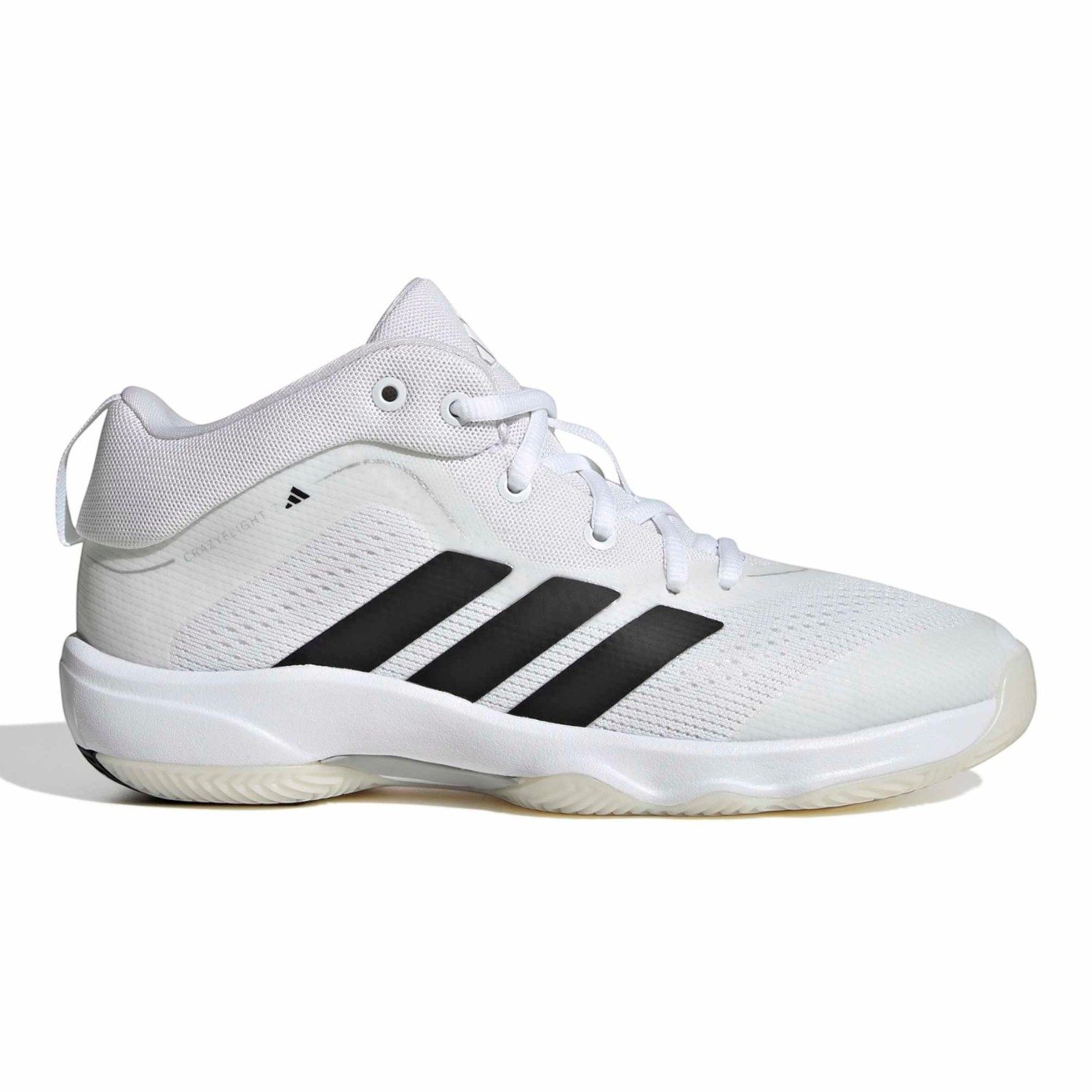 adidas Performance Hallen-Indoorschuhe CrazyFlight 7 Mid weiss/schwarz Kinder Badmintonschuh