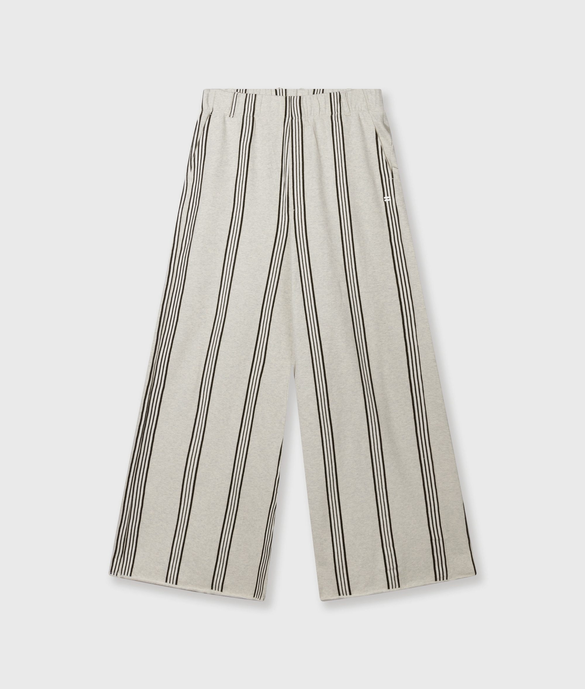 10DAYS 5-Pocket-Hose wide leg jogger stripes