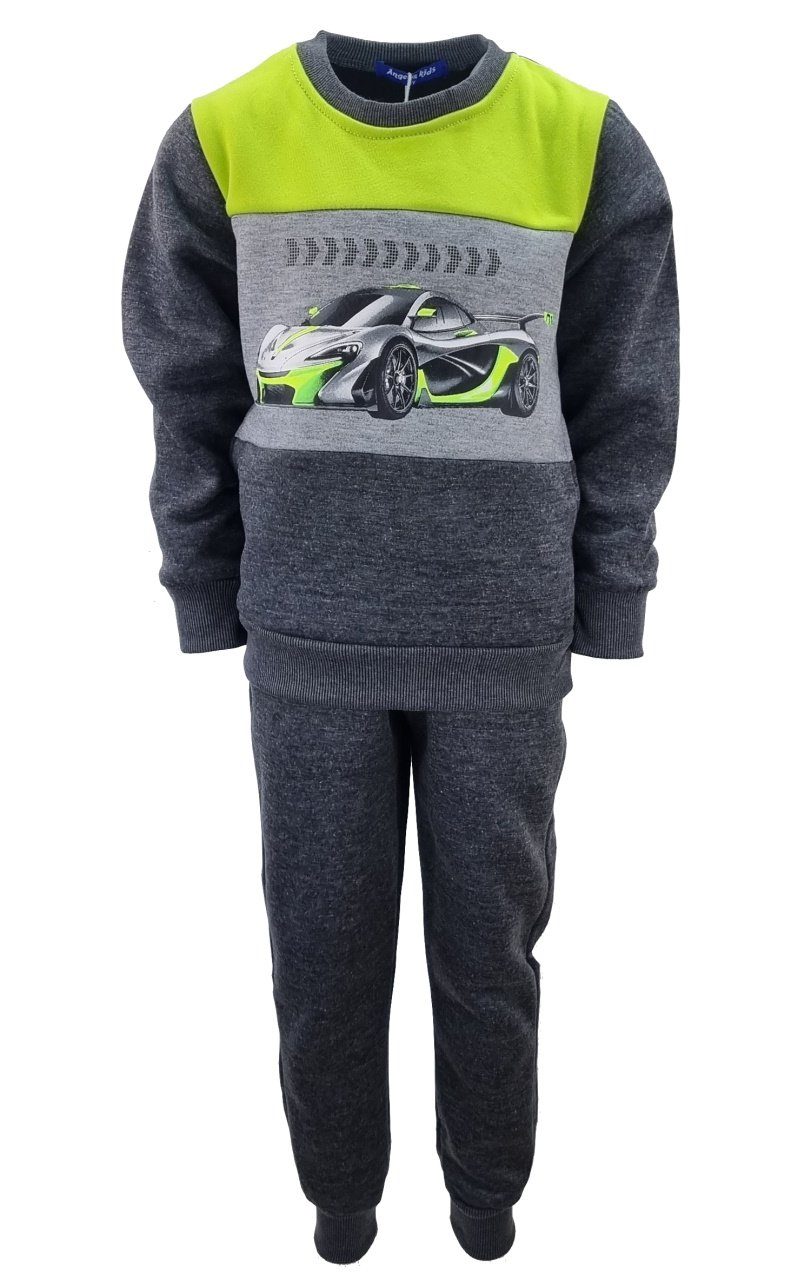 Sweatanzug warm Jogginganzug Freizeitanzug den für Boy Winter Grau Jogginganzug Fashion