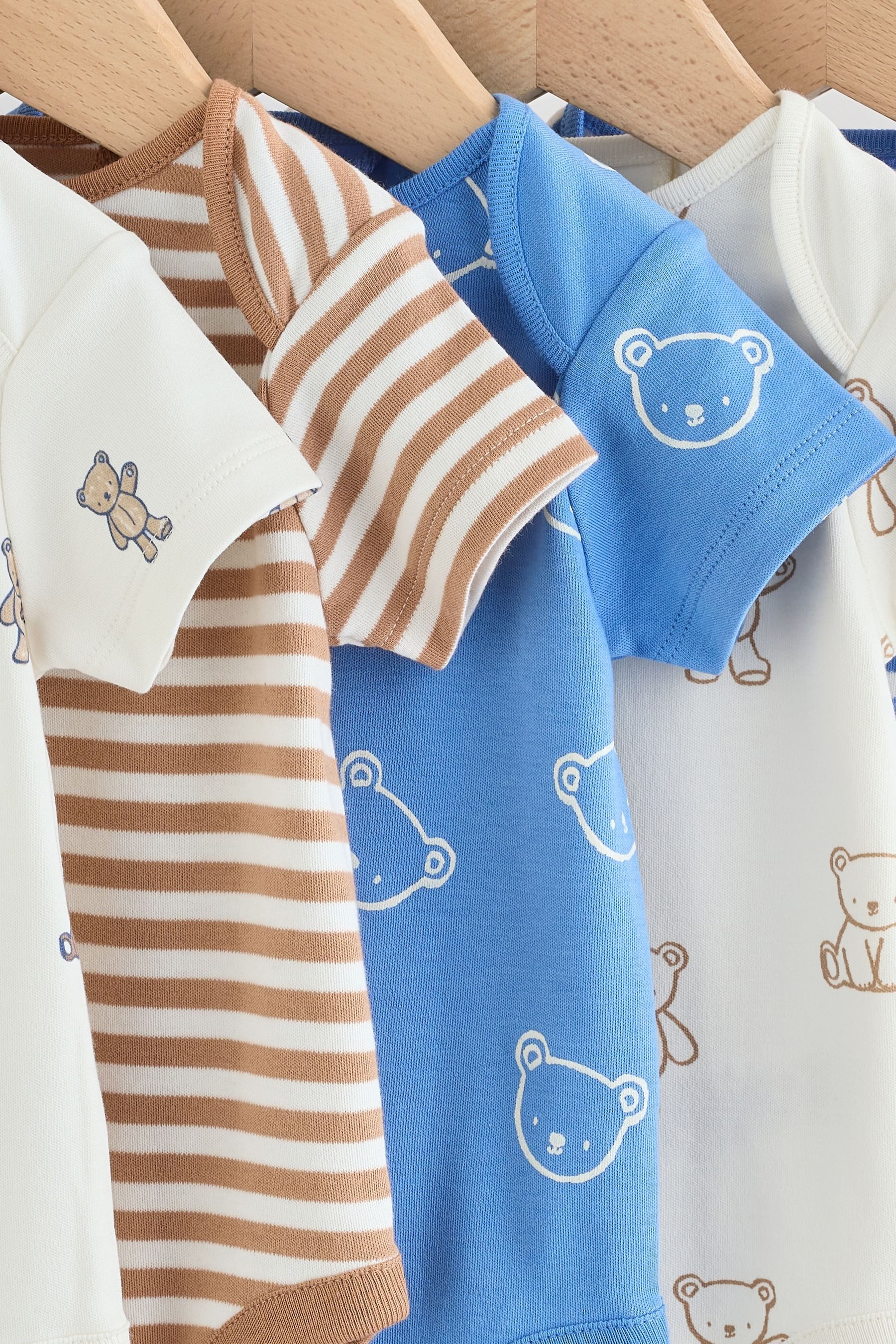 Next Kurzarmbody Kurzärmelige Baby Bodysuits im 5er-Pack (5-tlg)