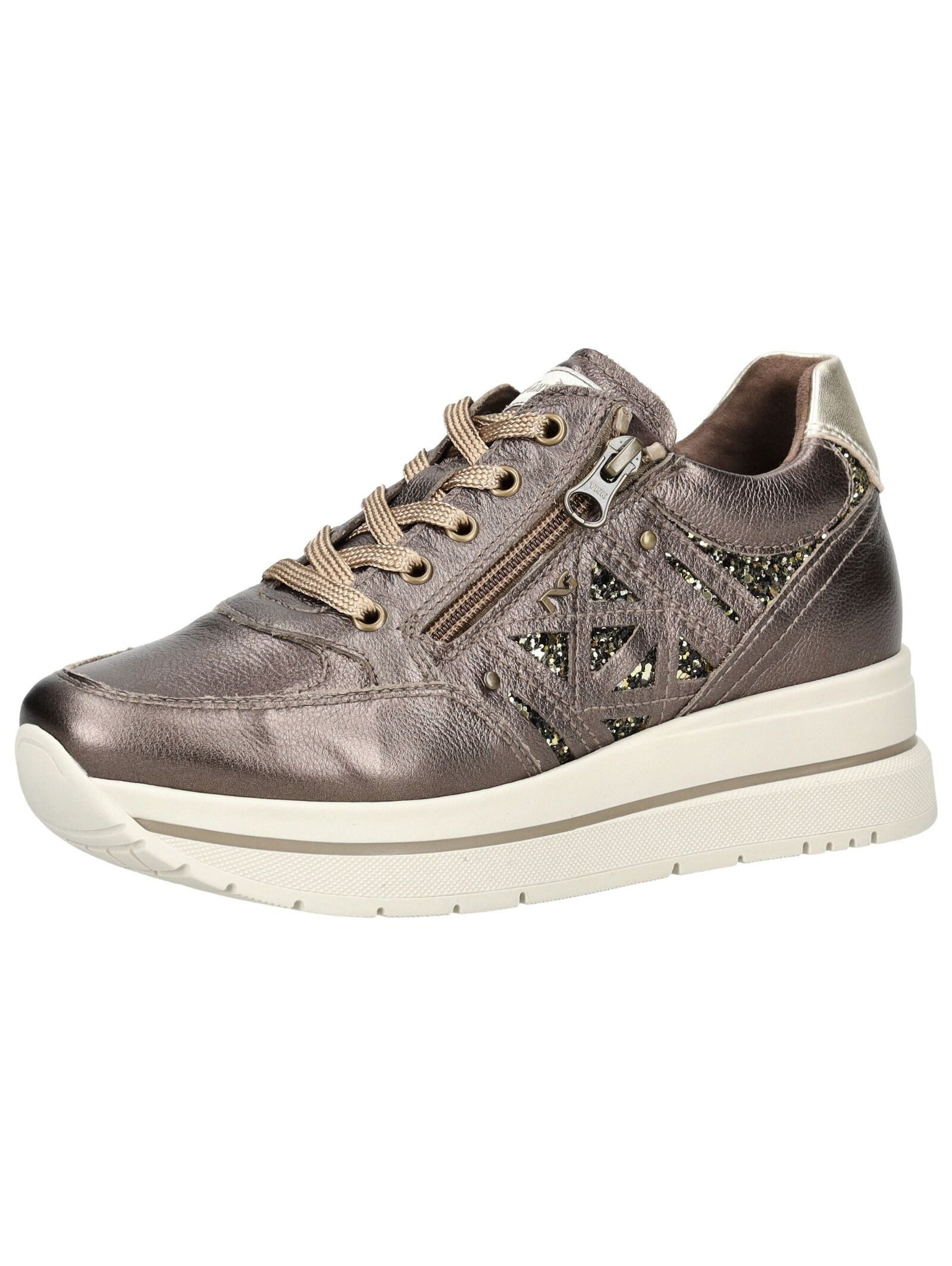 Nero Giardini Sneaker Leder/Textil Plateausneaker