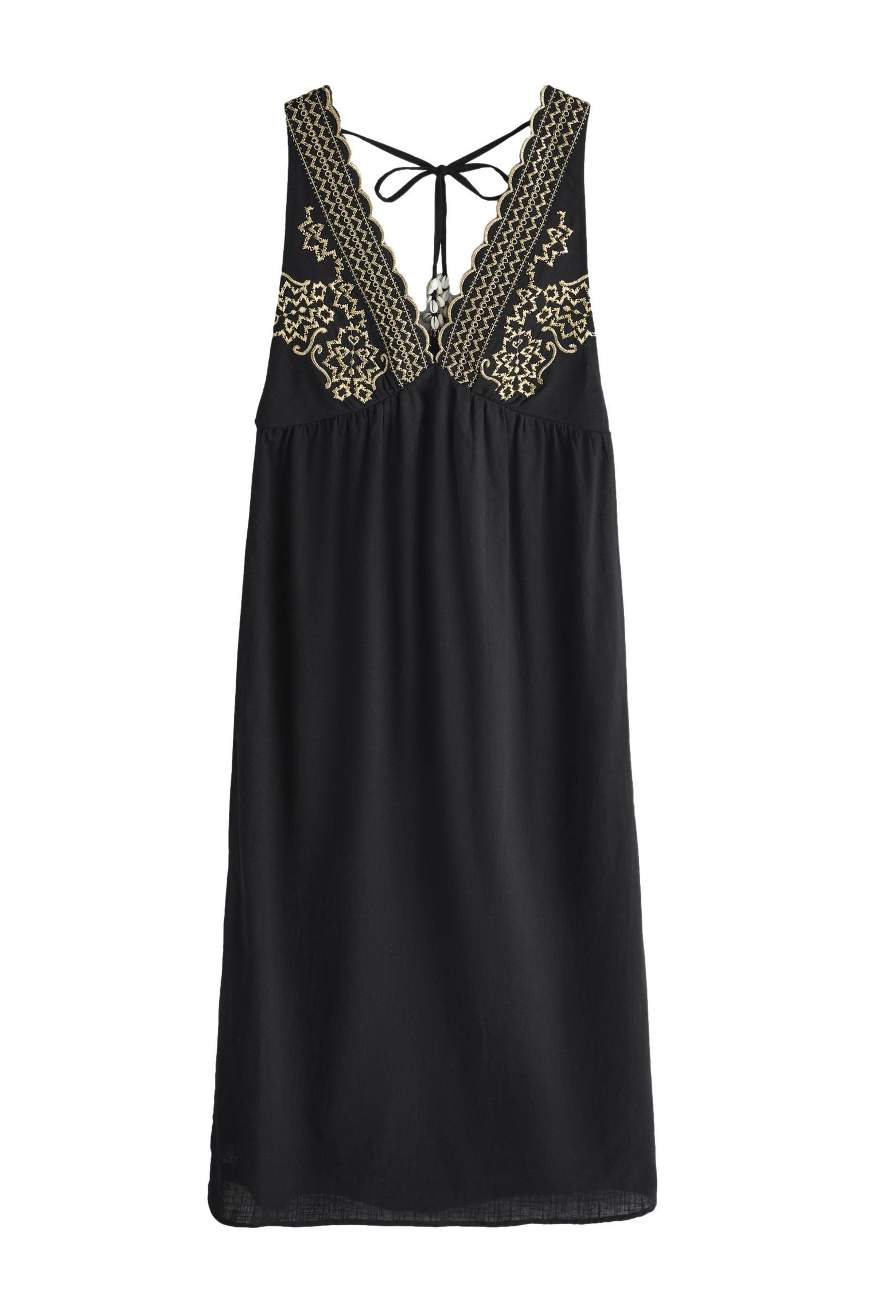 Rockett St George Strandkleid Rockett St George Maxi-Strandkleid mit Stickerei (1-tlg)
