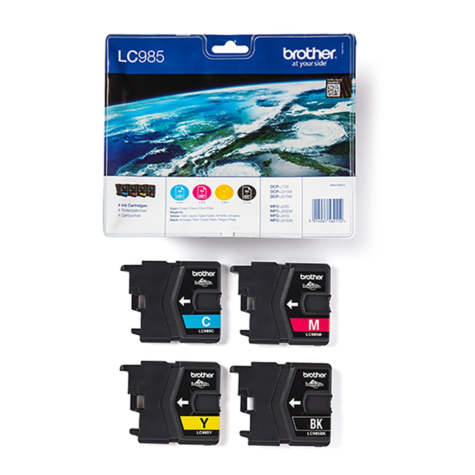 Brother LC3213 Value Pack Tintenpatrone (Kompatibel mit DCP-J772DW)