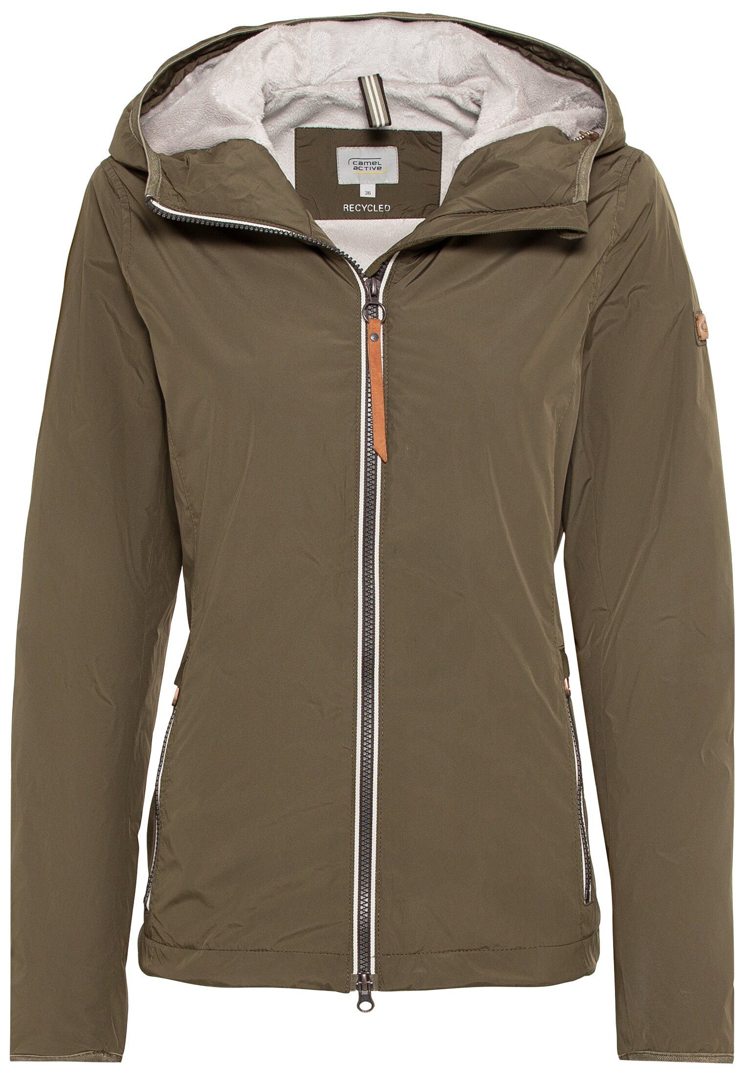 Windbreaker Windbreaker aus recyceltem Polyester