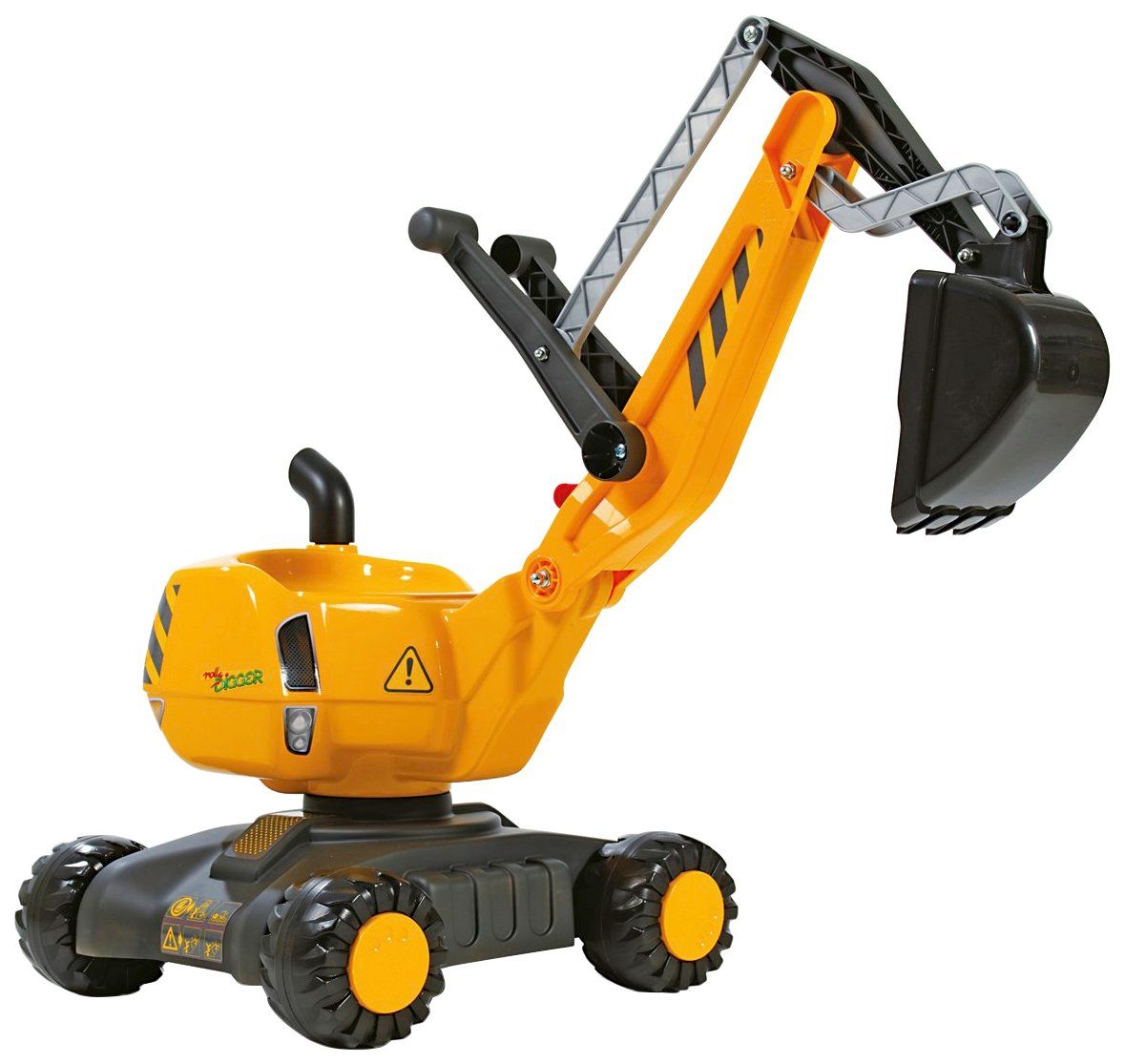 rolly toys® Spielzeug-Aufsitzbagger Digger, BxTxH: 43x102x74 cm