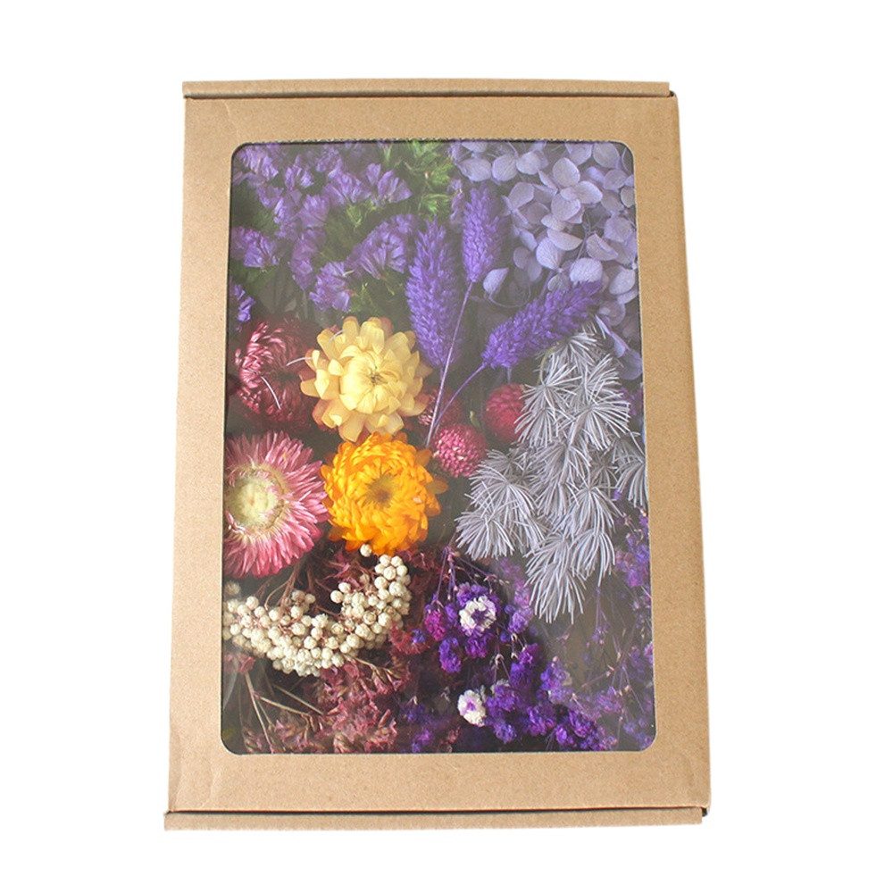 Trockenblume Klein Trockenblumen Deko Trockenblumen mit Papierbox Getrocknete Bl