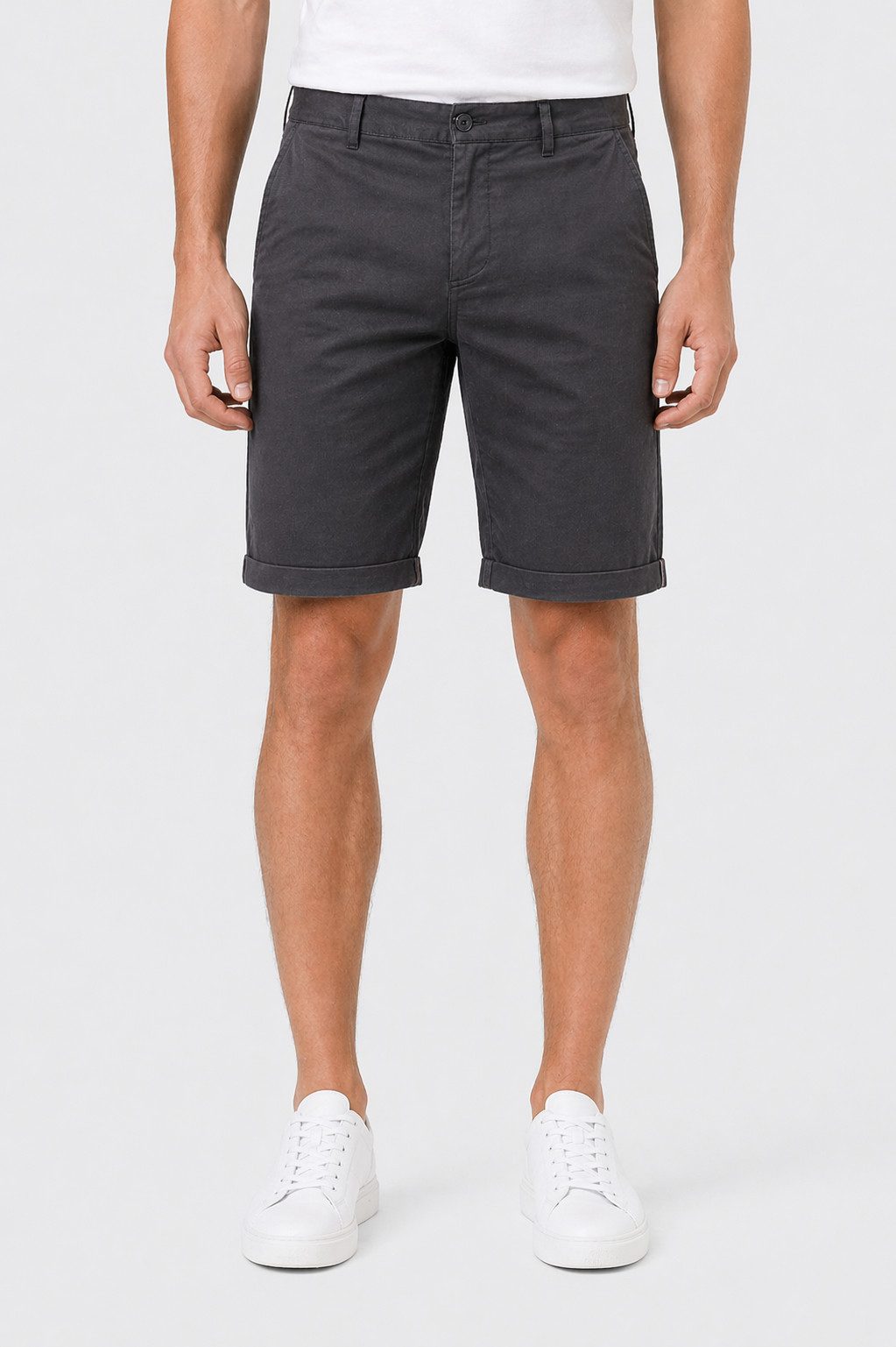 Smith & Solo Chinoshorts Kurze Hosen Herren, Baumwolle Shorts Männer Sommer Elasthan, Bermuda, Casual